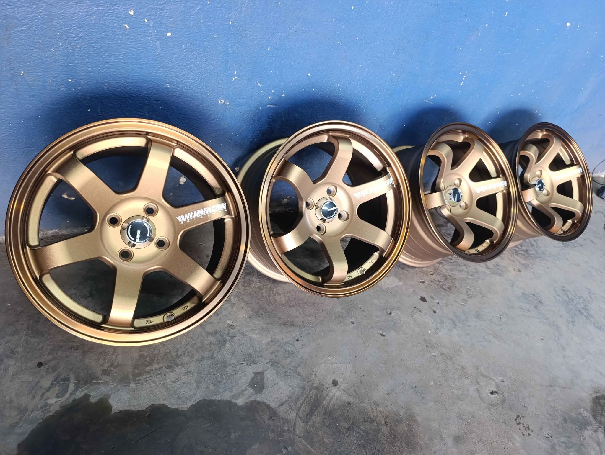 Rines 15x8 Volk rays jdm - Car Wheels, Tires & Parts - Barcelona ...