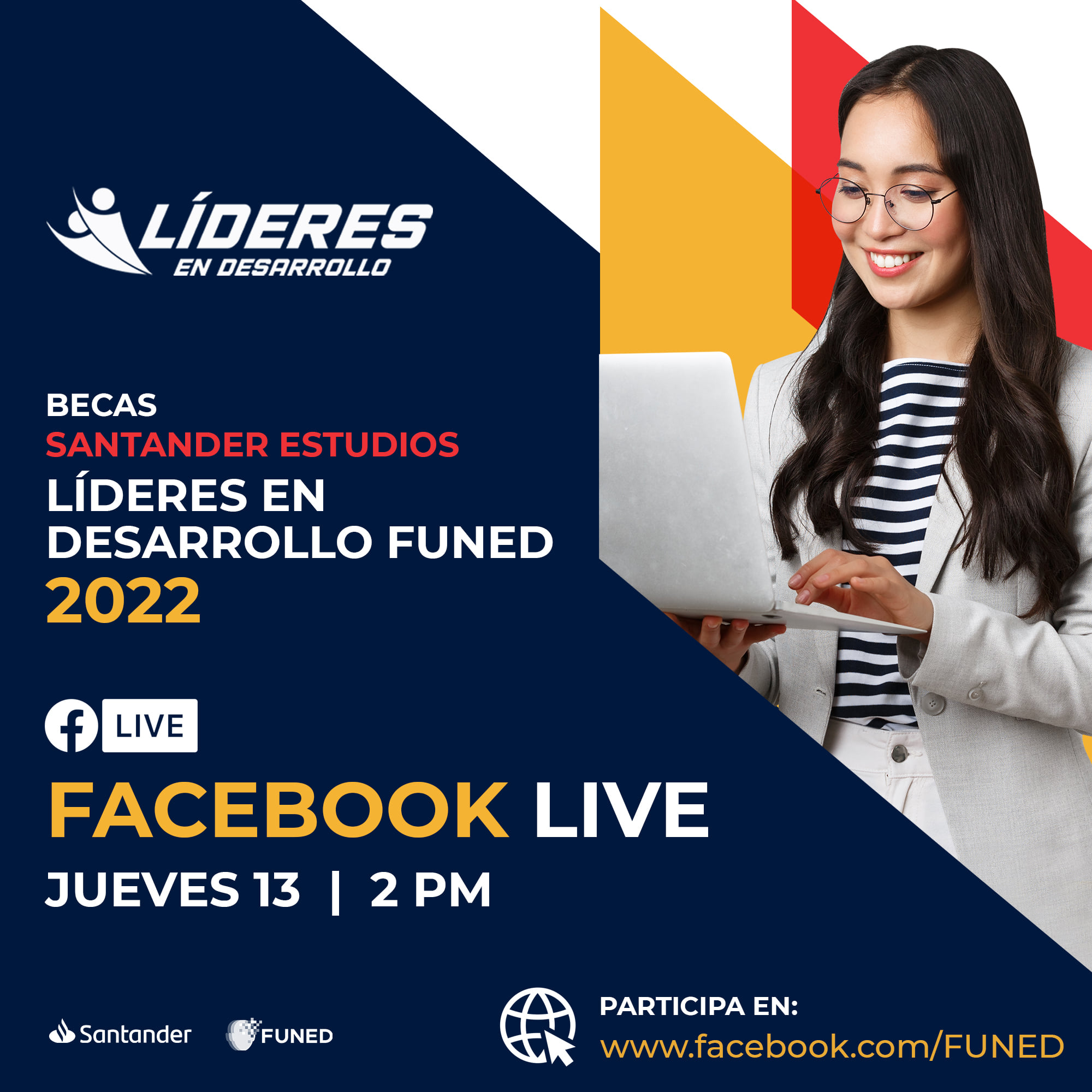 Funed - 📣 Conéctate a nuestro FACEBOOK LIVE informativo y...