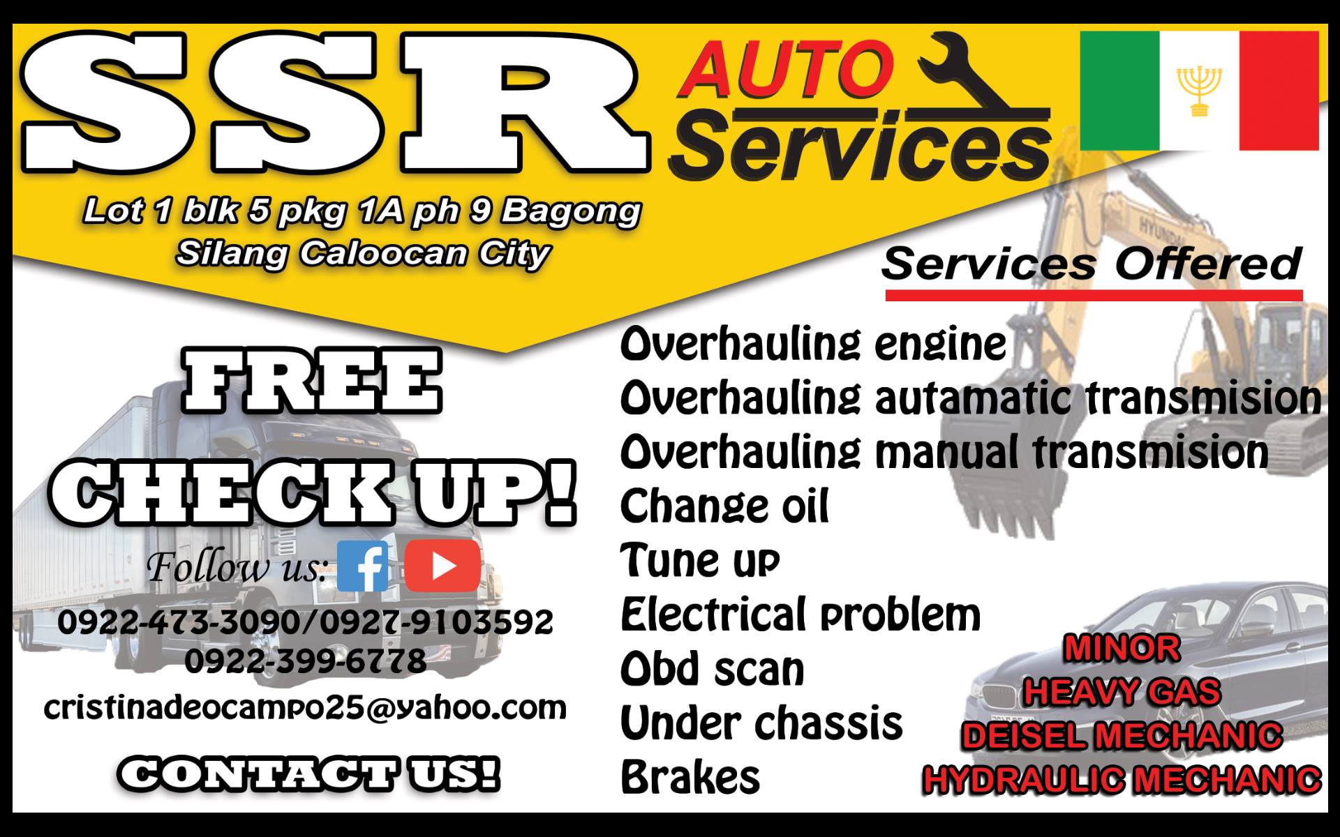 SSR Auto services