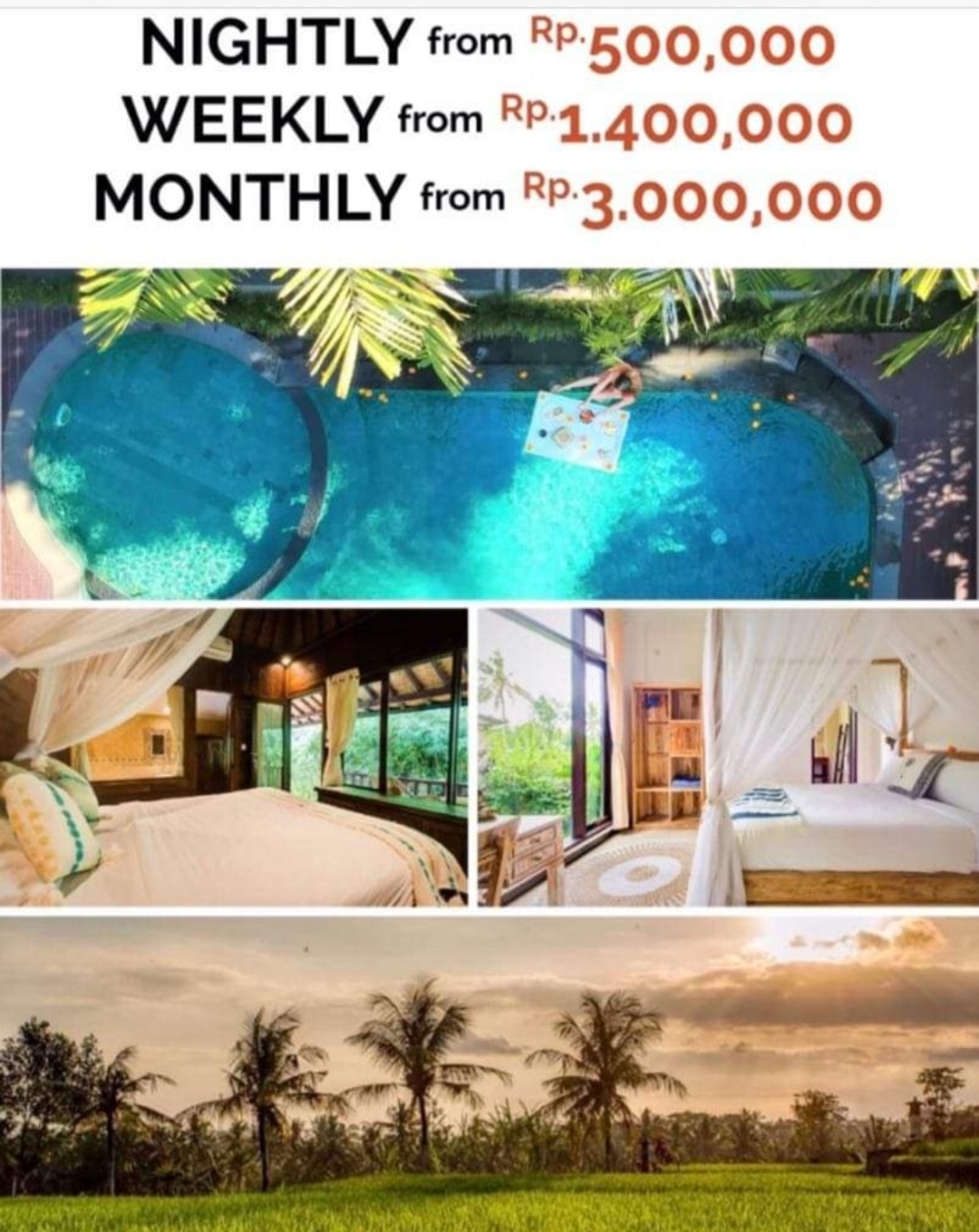 Bali Rooms for Rent