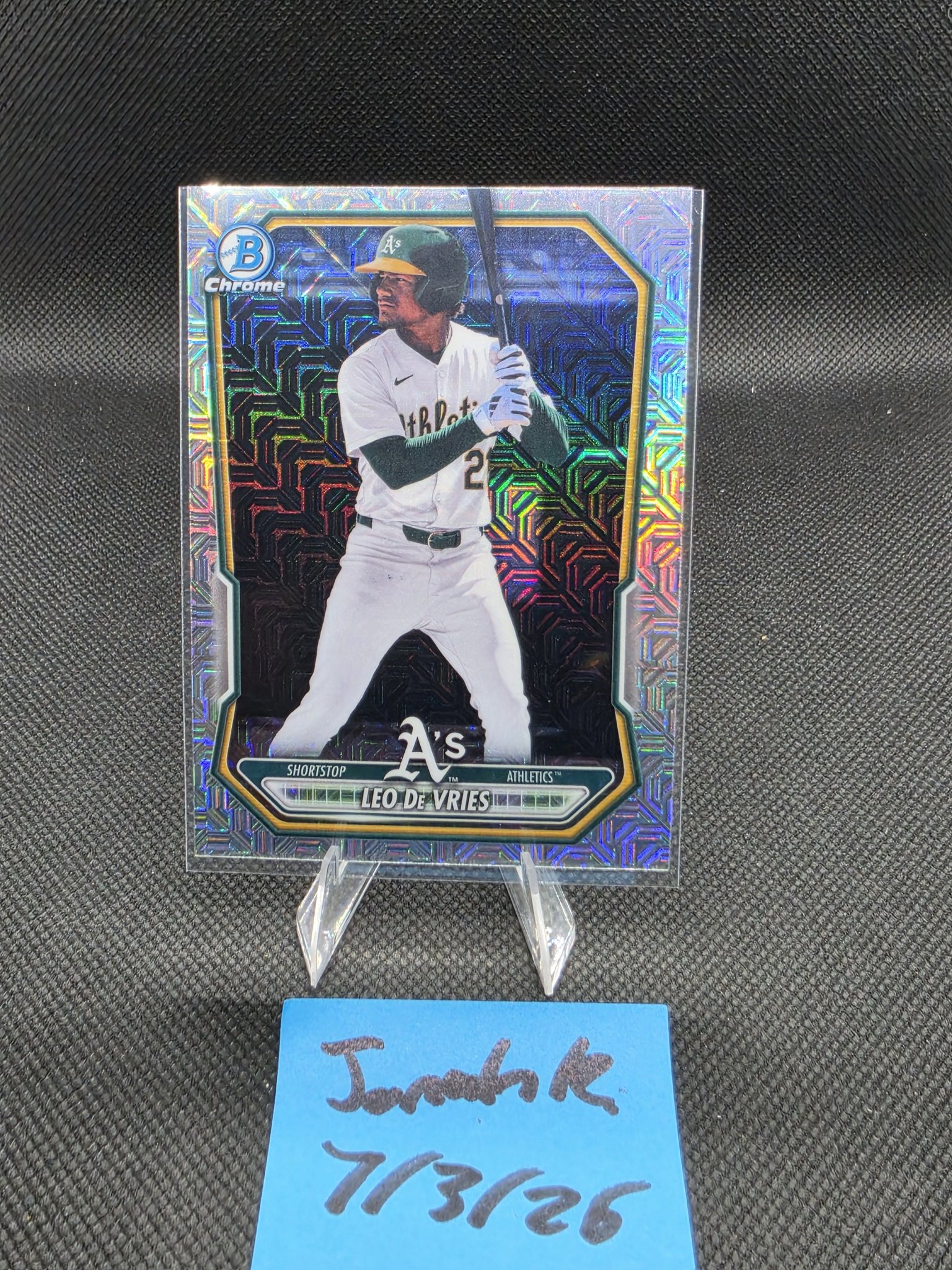 トレーディングカード 【プロスペクト2位！】Leo De Vries 2025 Topps