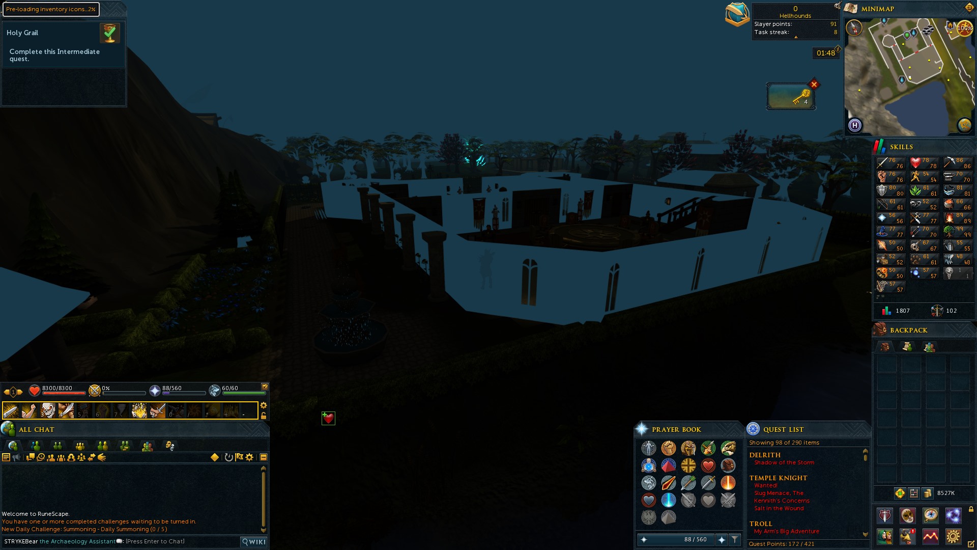 Runescape 3 Community | Having a problem not sure how to close this ...