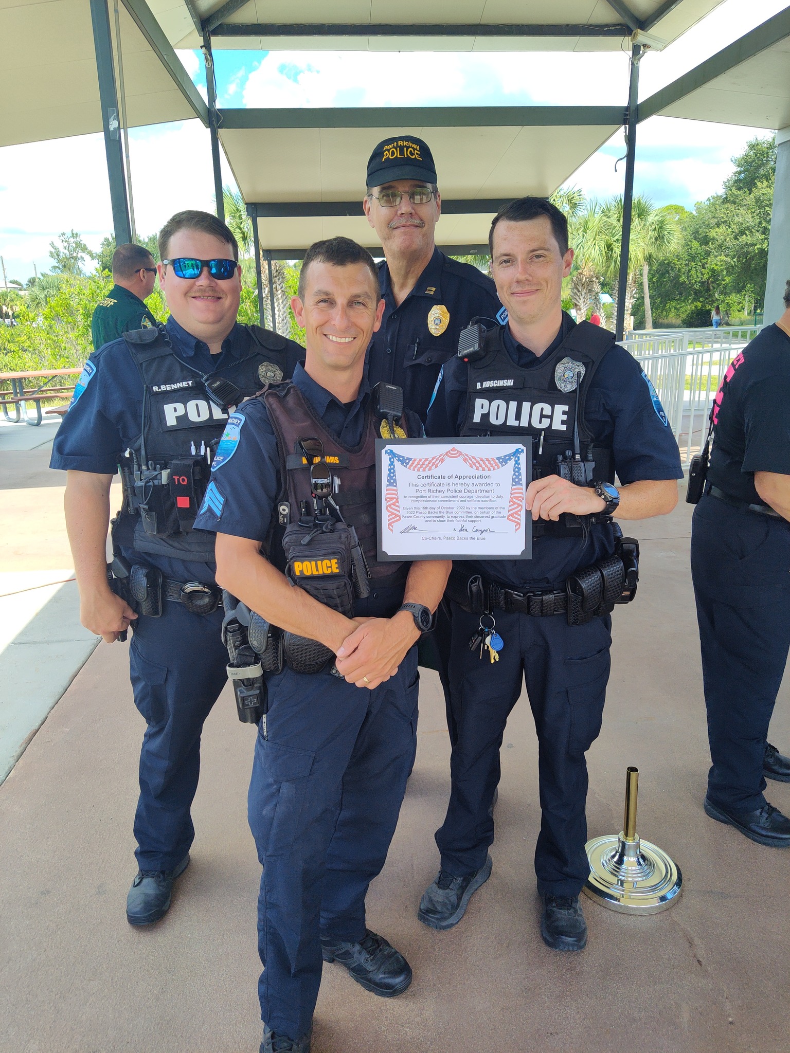 The men and women of the... - Port Richey Police Department | Facebook