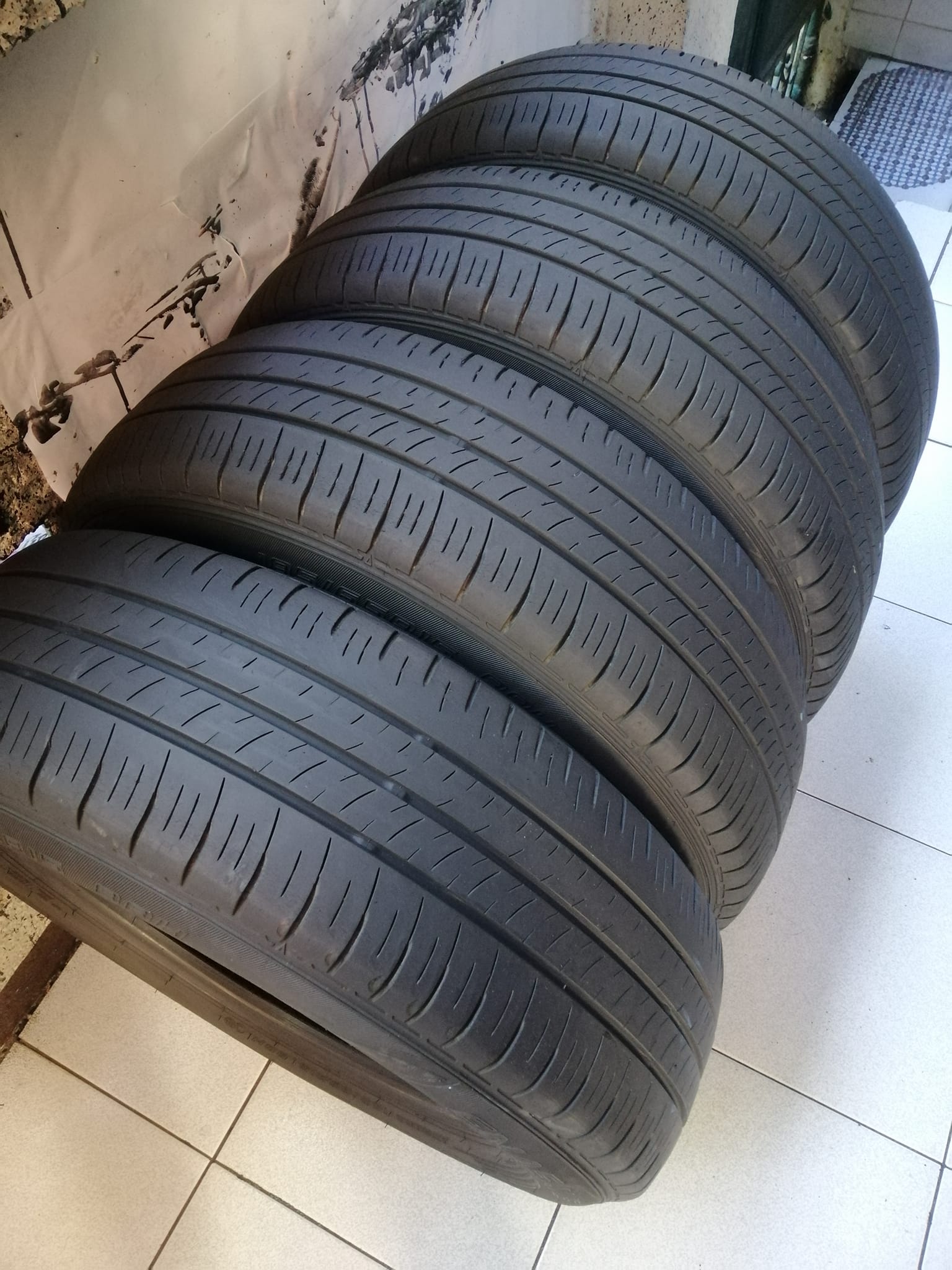 F119 - DUNLOP ENSAVE EC204 185/70R14（Dunlop 185/70 R14 88S SP10 
