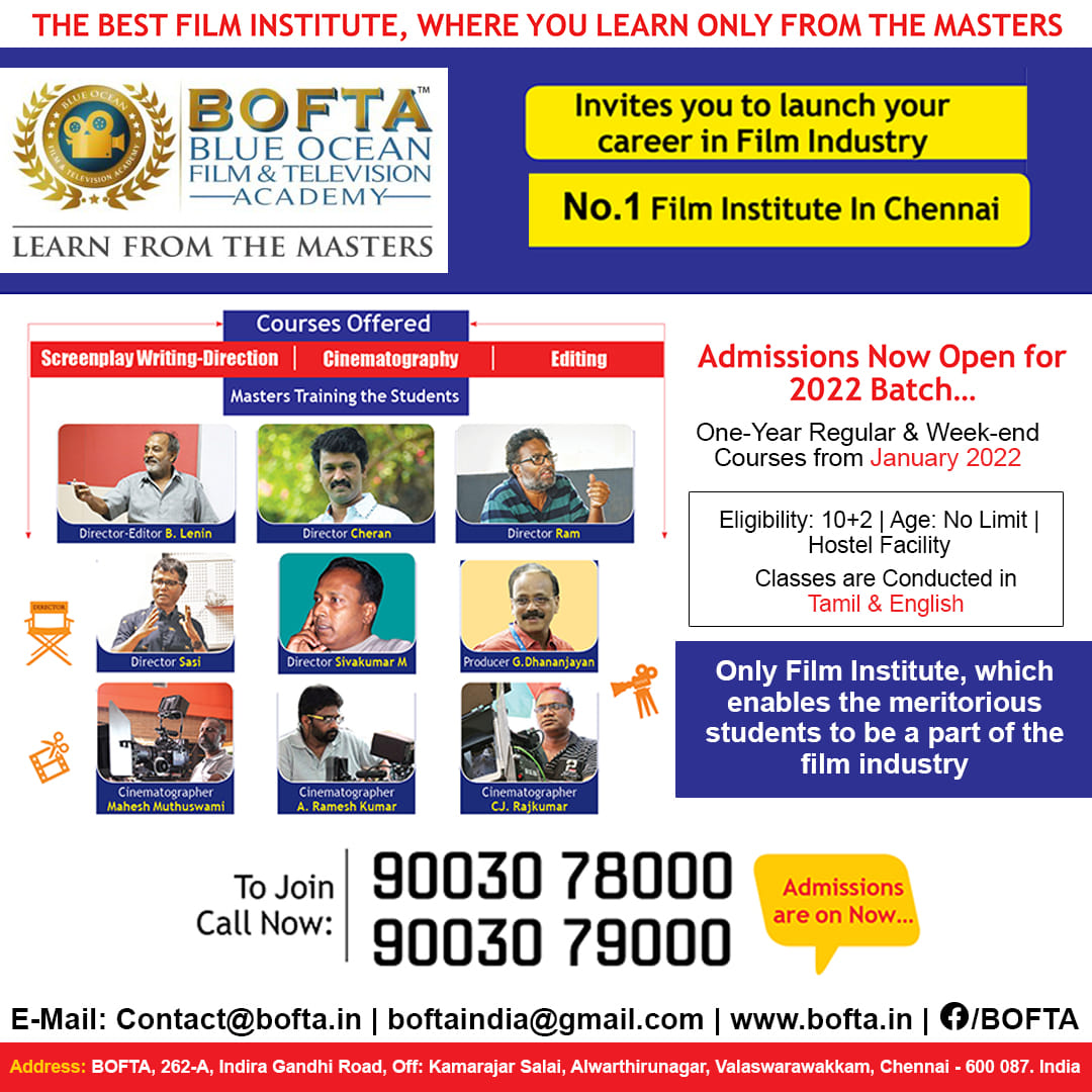 Behindwoods - Admissions now open for 2022 batch! #BOFTA