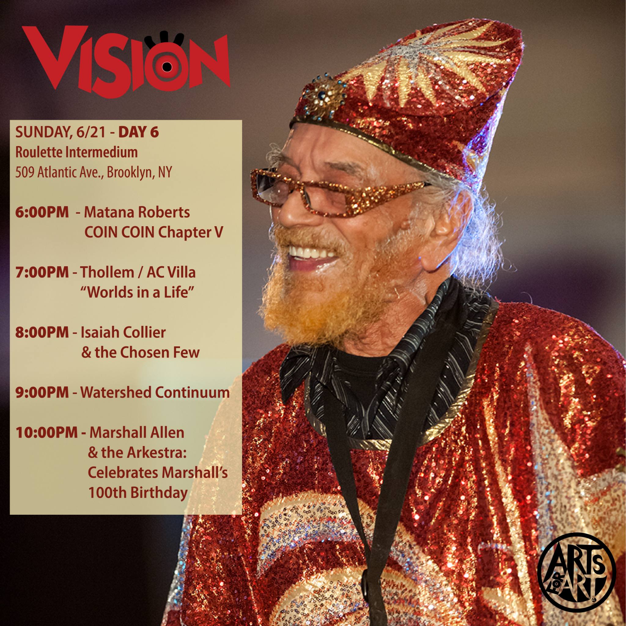Arts - ⚡️THE FINAL DAY OF VISION IS HERE! ⚡️ Join us for the last ...