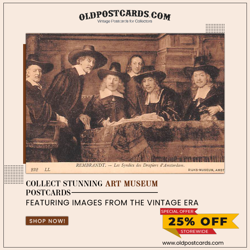 Get your hands on the most iconic art piece. Here are some postcards to ...