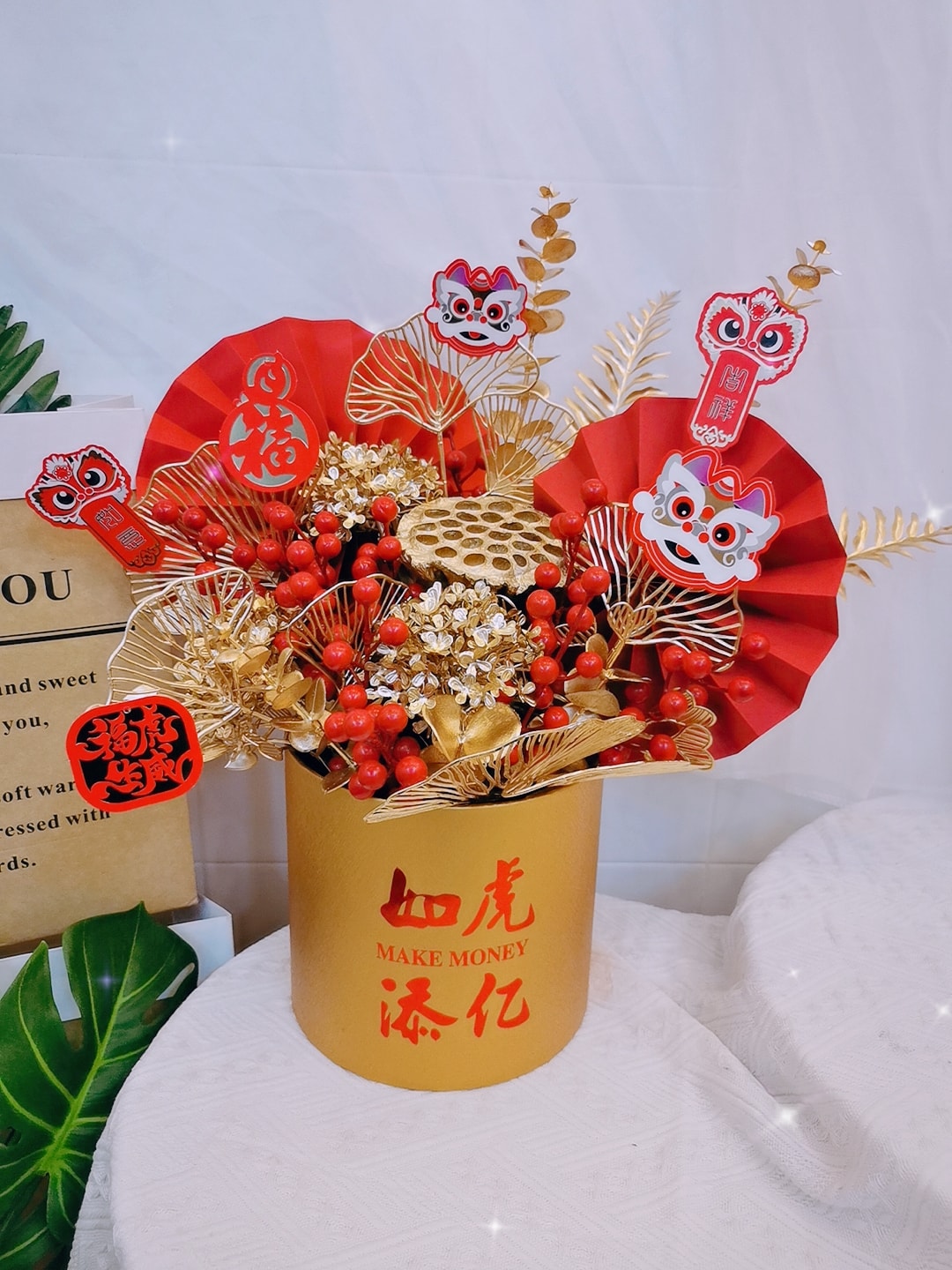 RevaoLy.2022虎年年宵花福桶🎊... - RevaoLy Florist & Gift Studio