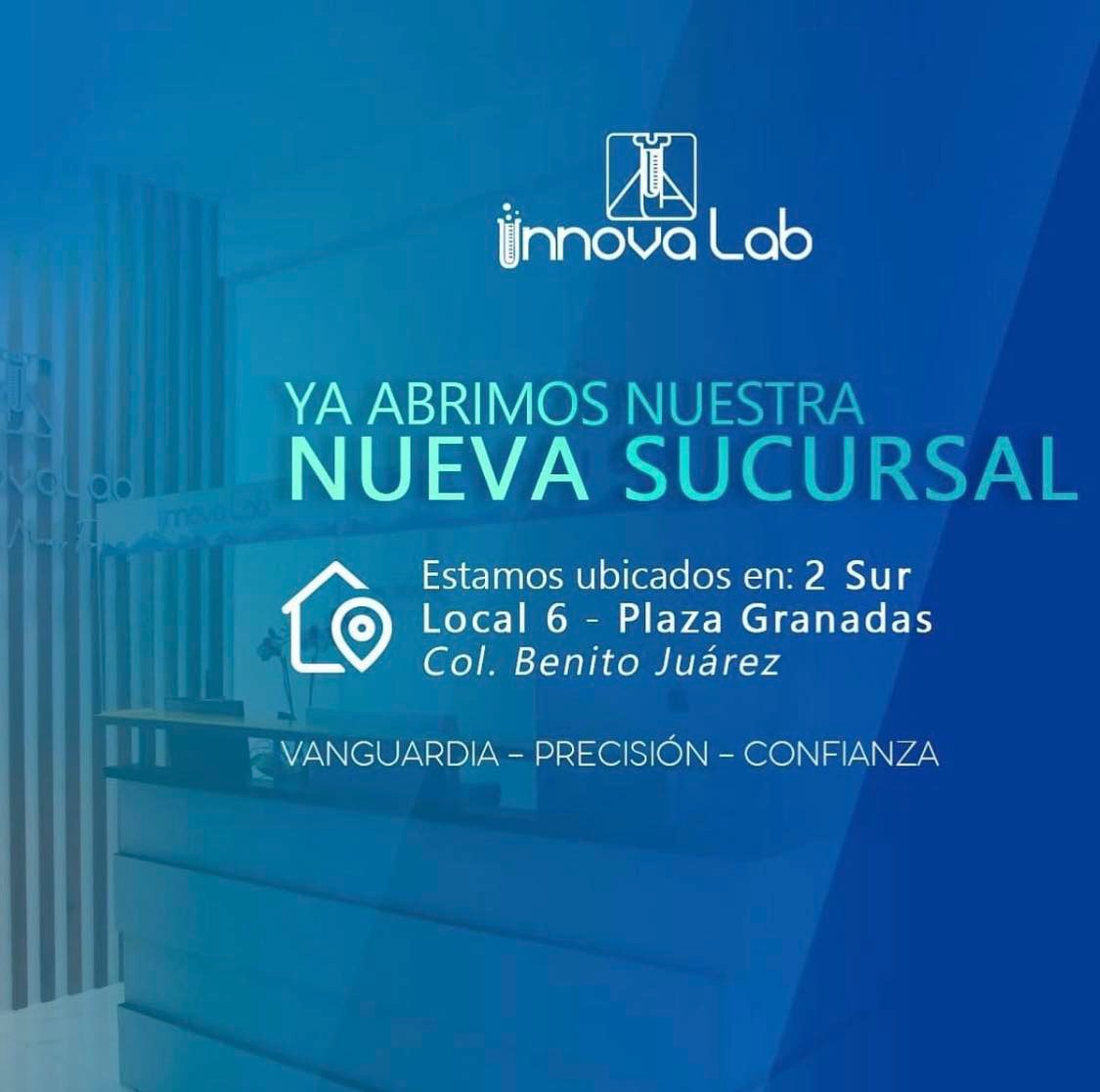Plaza Granadas - Nueva Sucursal de Innova Lab. Más cerca... | Facebook