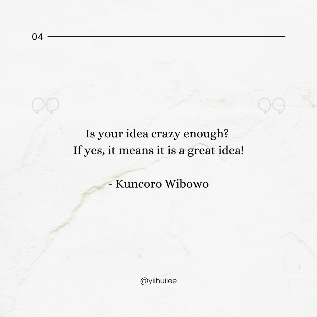 Yife Flow - Sharing a lesson I learnt from a great man: I... | Facebook
