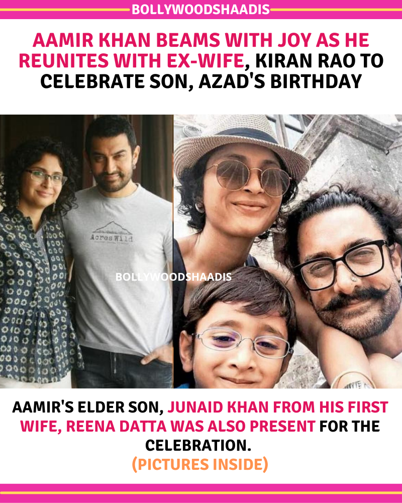 BollywoodShaadis.com - Ex-couple, Aamir Khan and Kiran Rao come ...
