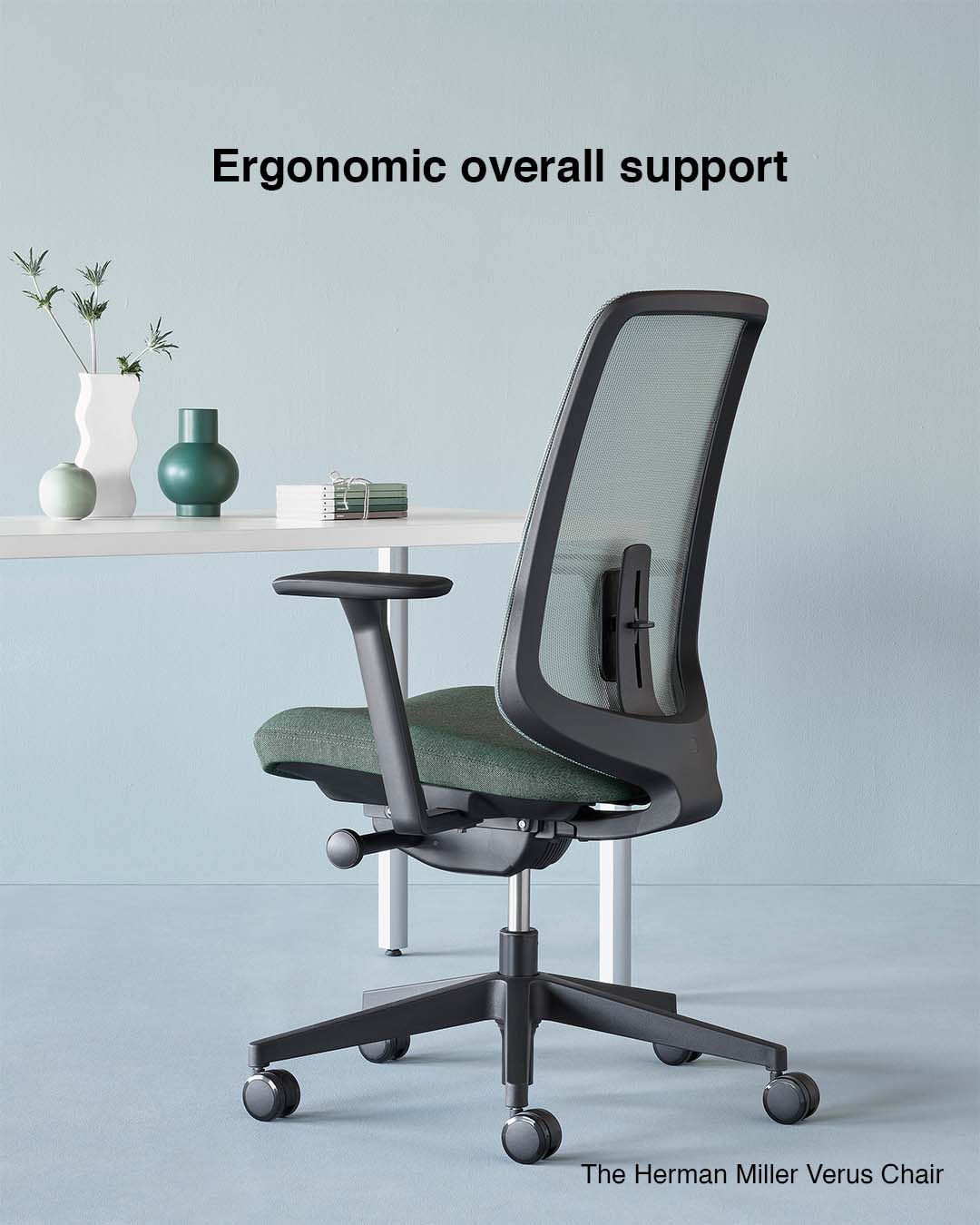 CWC Interiors - The Herman Miller Verus Chair features a...