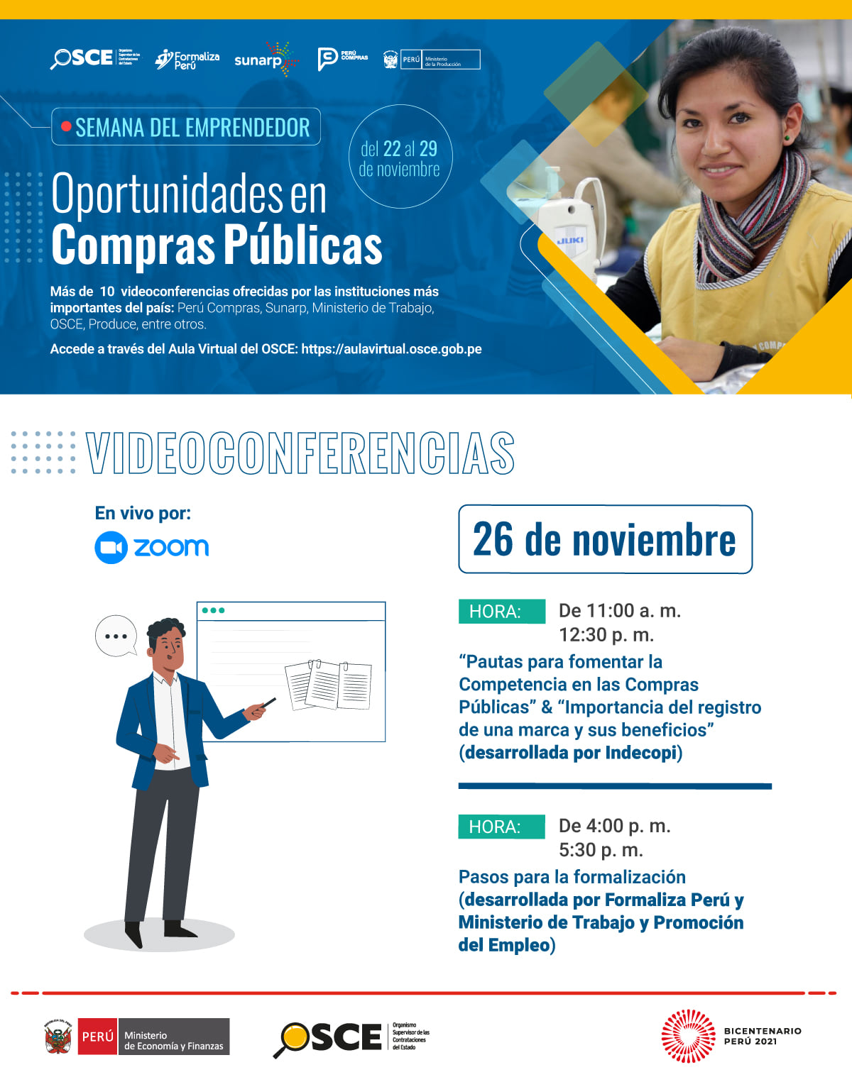 🗣️ ¡Tu futuro está en el ciclo de capacitaciones para emprendedores del ...