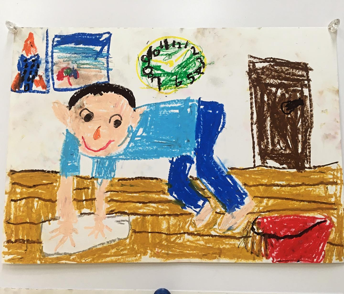 受験絵画・工作教材（小学校受験）まとめ売り 🌸お手伝いの絵 家族の一員である意識を育てましょう #受験絵画