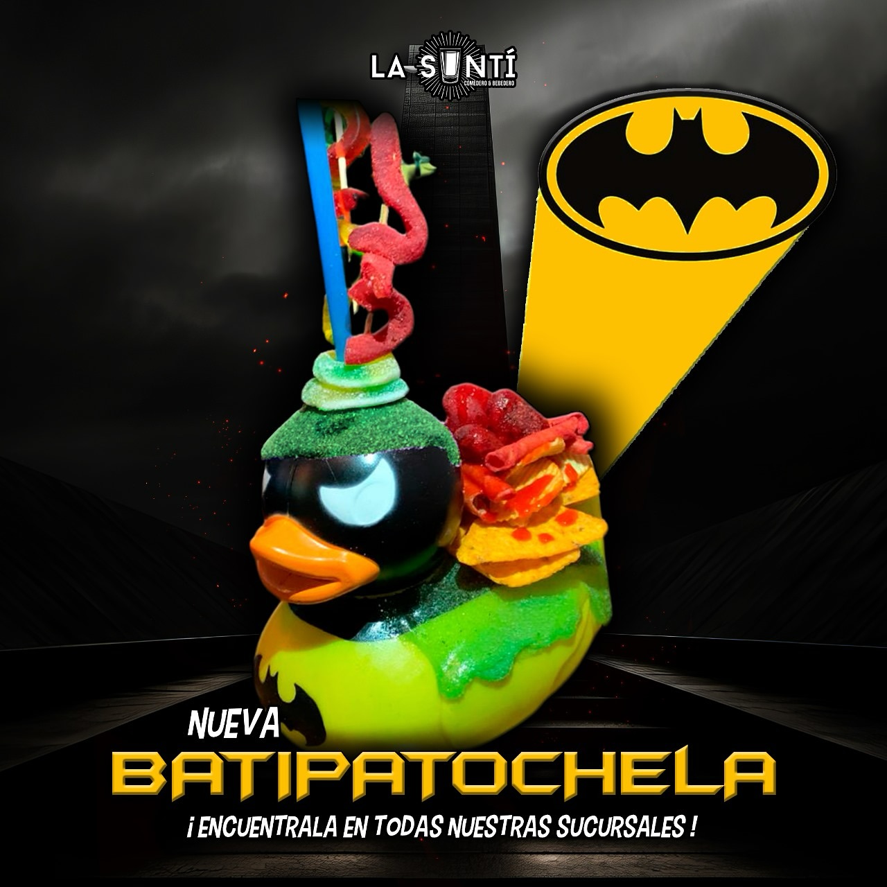 La - Nueva 🦇BATIPATOCHELA🐥 La chela oficial de Ciudad Gótica llega a ...
