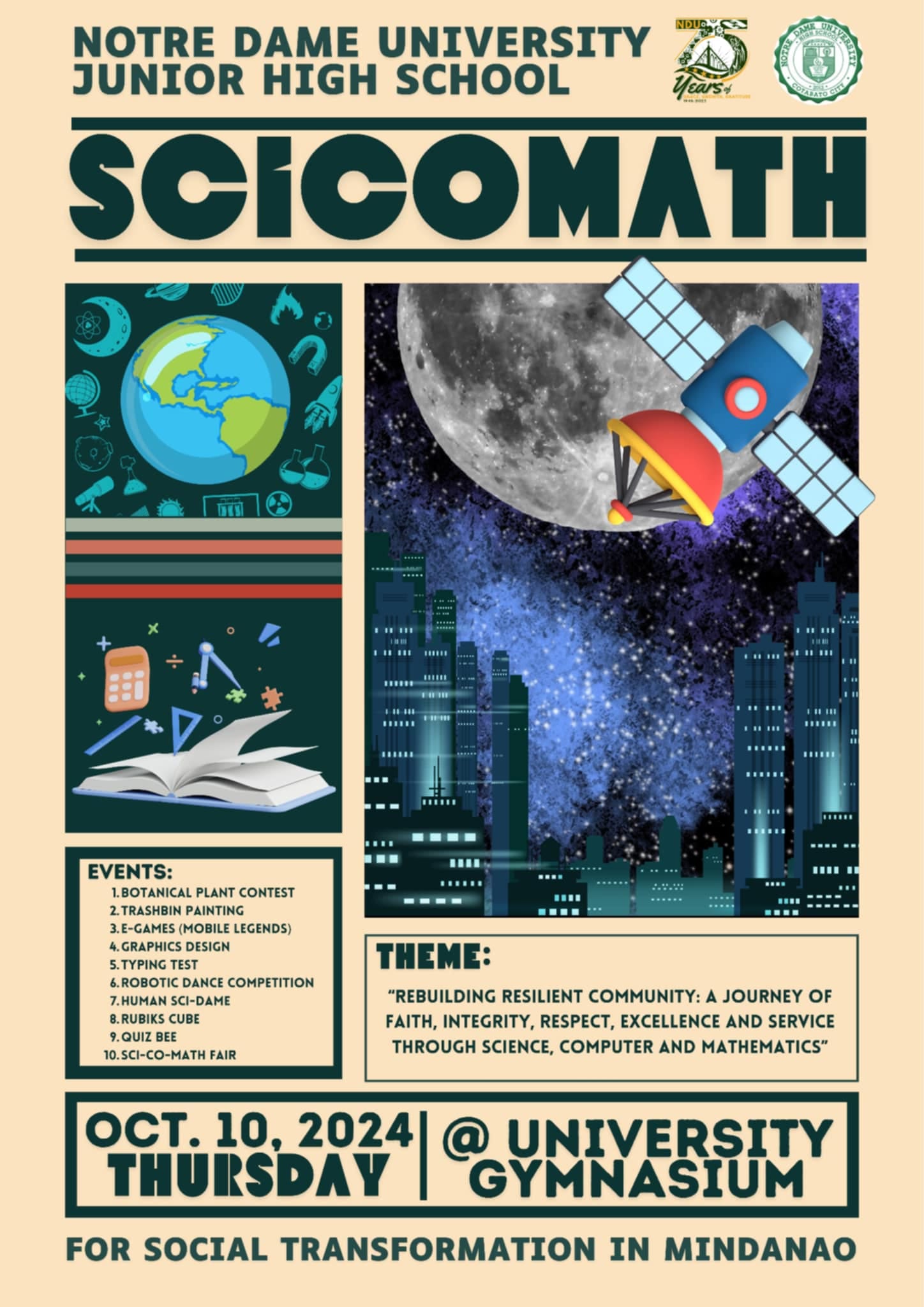 SCICOMATH... - Notre Dame University Junior High School | Facebook