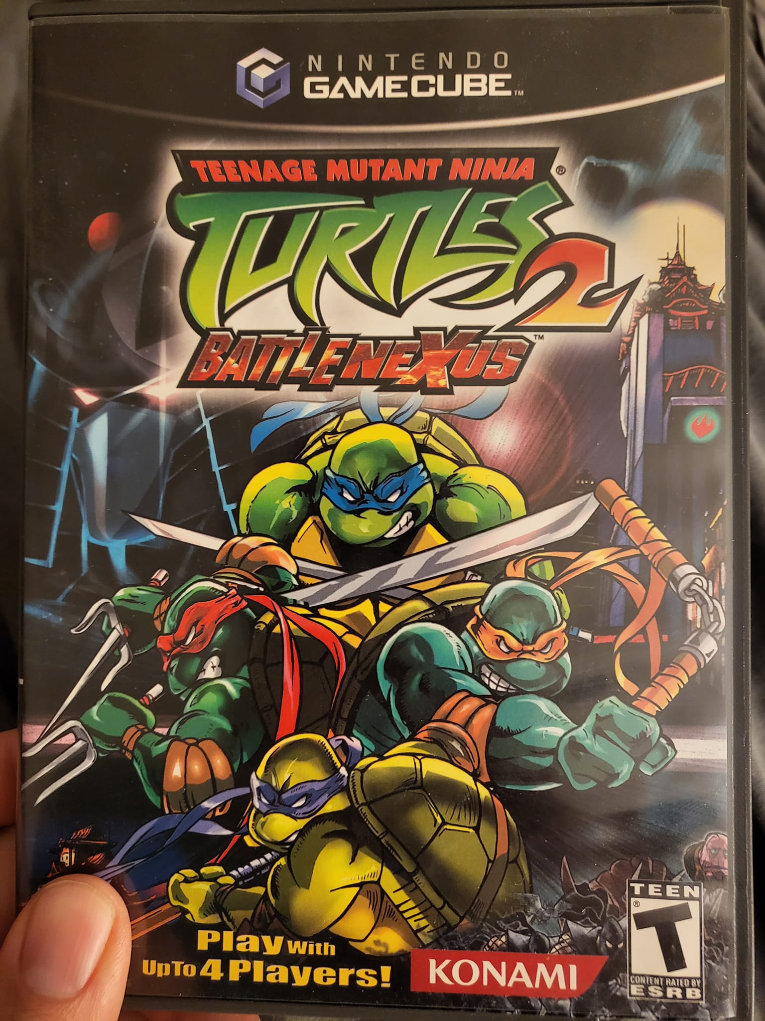 Jeu Teenage Mutant Ninja Turtles 2: Battle Nexus COMPLET - Version Game Boy Advance - Très Bon état