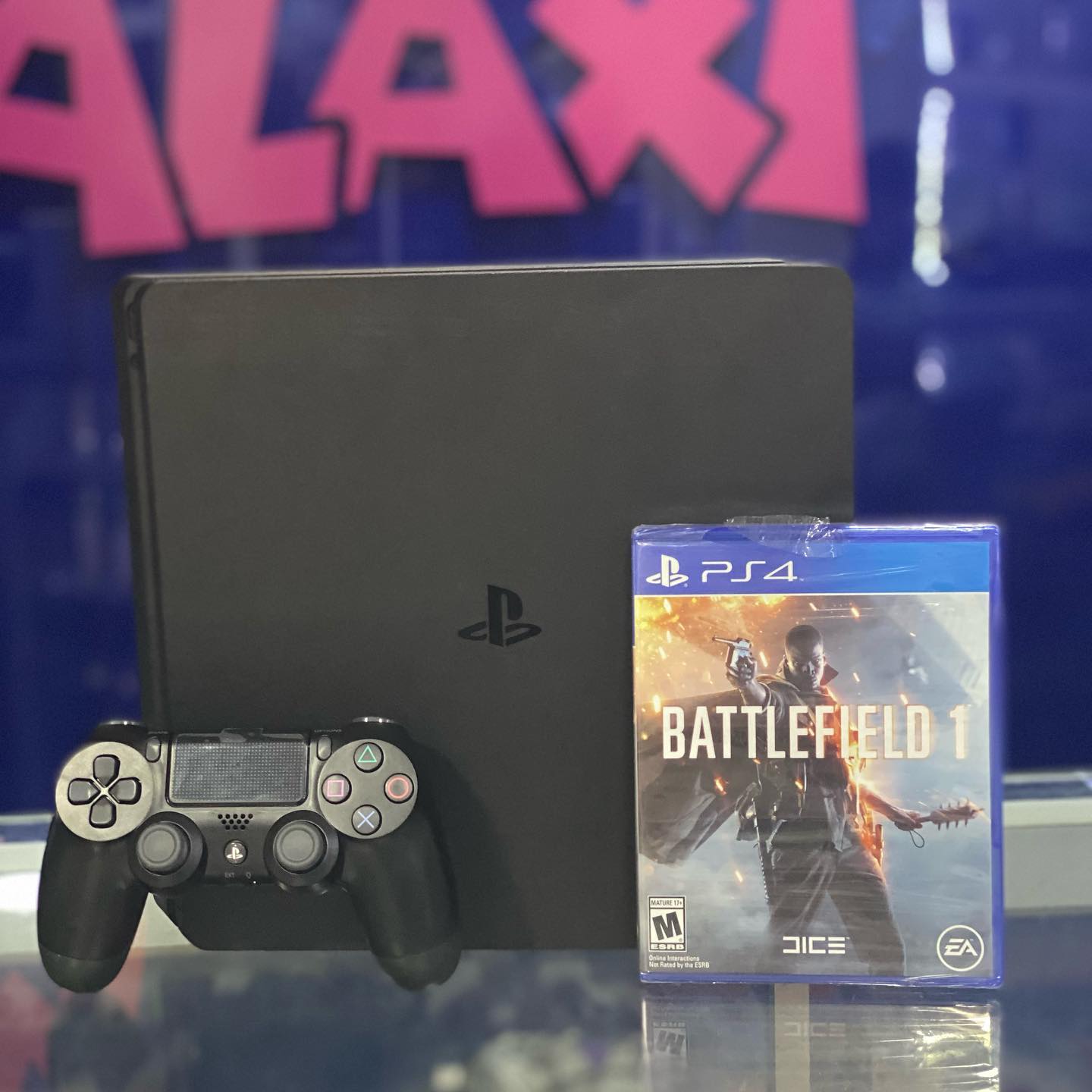 The Mario Galaxi - consola playstation 4 SLIM segunda mana con un ...