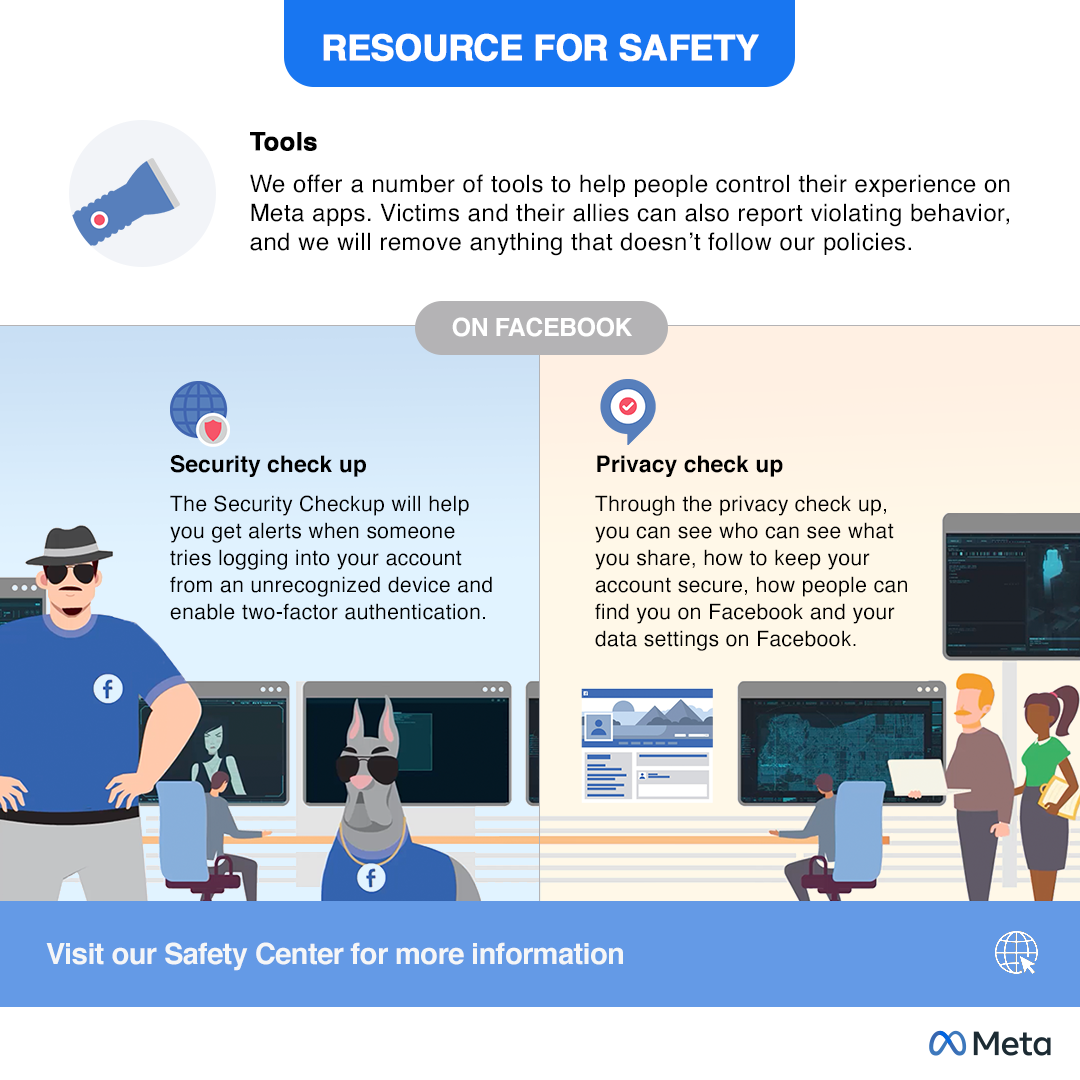 Meta - Our security and privacy checks help add a layer of...