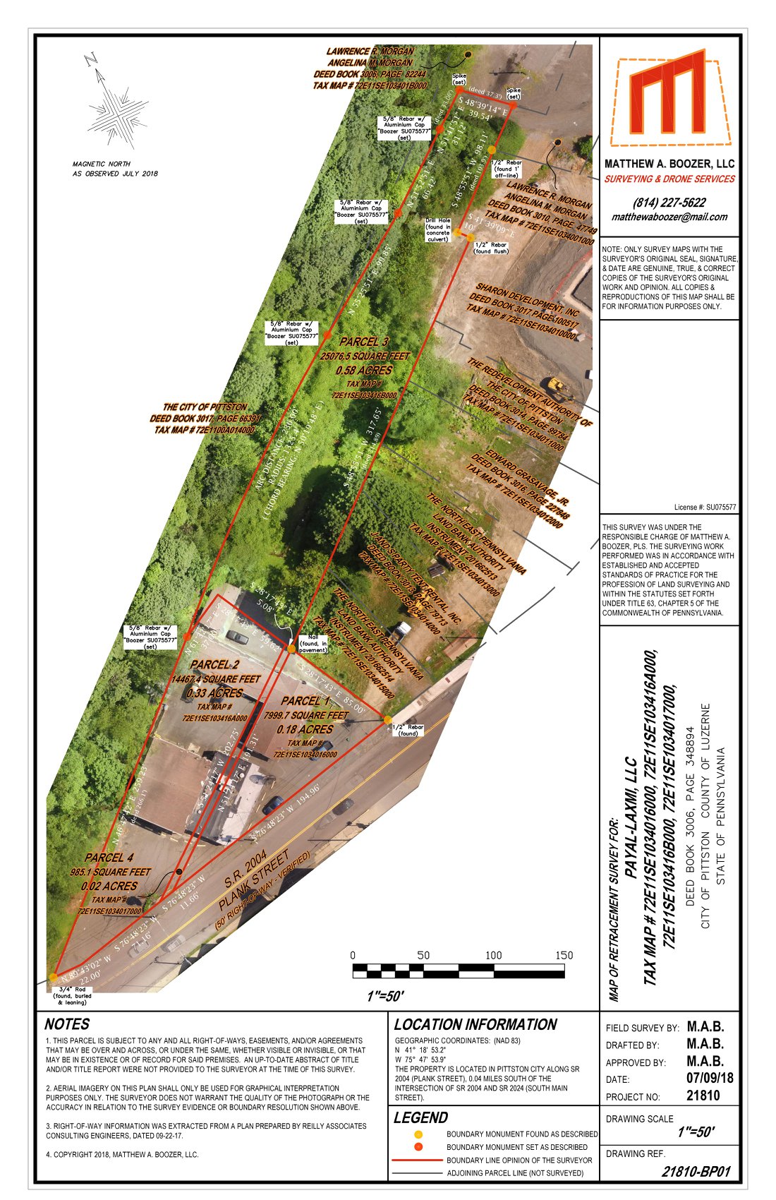 Matthew A. Boozer Land Surveying, LLC