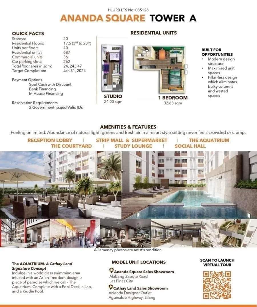 ️ANANDA SQUARE ️ A Prestige Project... - InfinityEstates PH