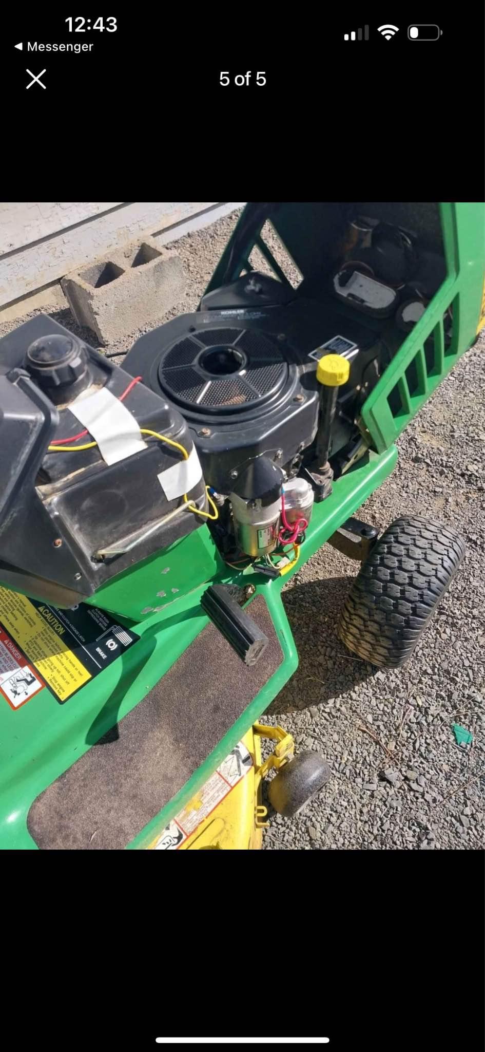 John Deere STX 38 Lawn Mowers Yakima, Washington Facebook Marketplace