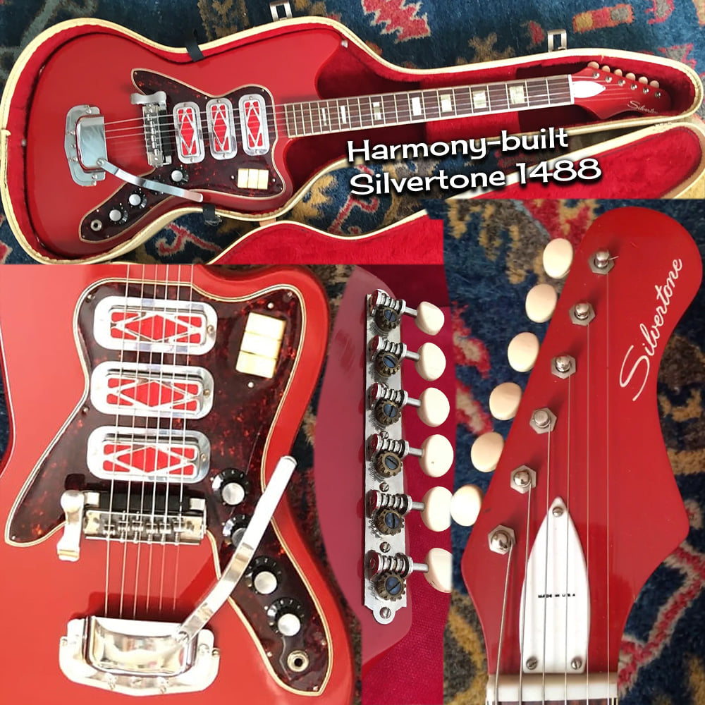 Teisco Silvertone 1487 guitar review