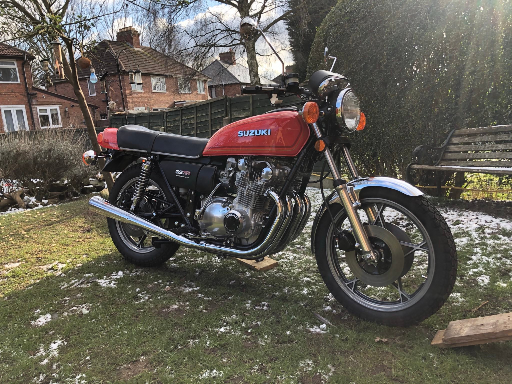 1978 Suzuki GS750 restoration project