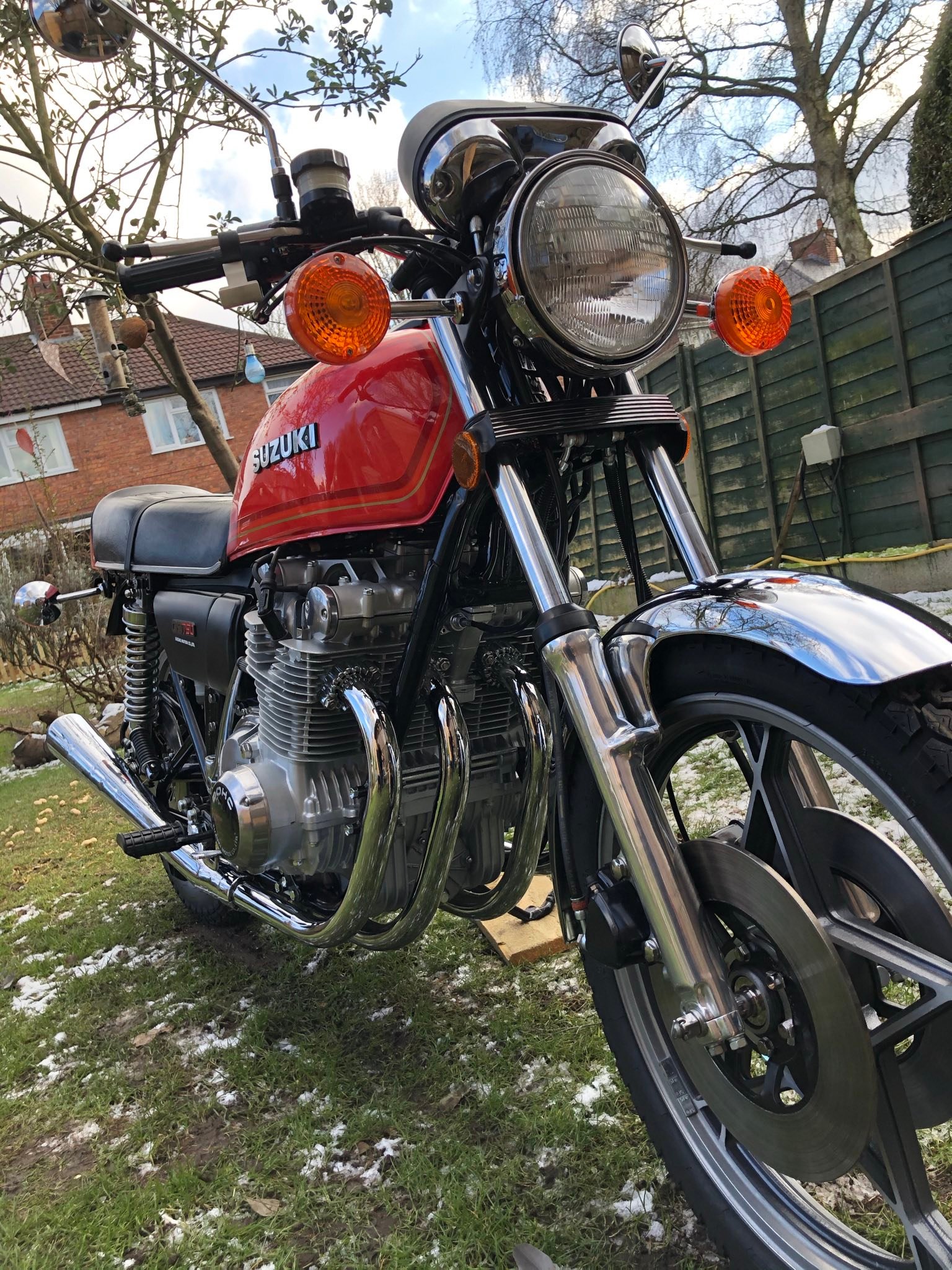 1978 Suzuki GS750 restoration project