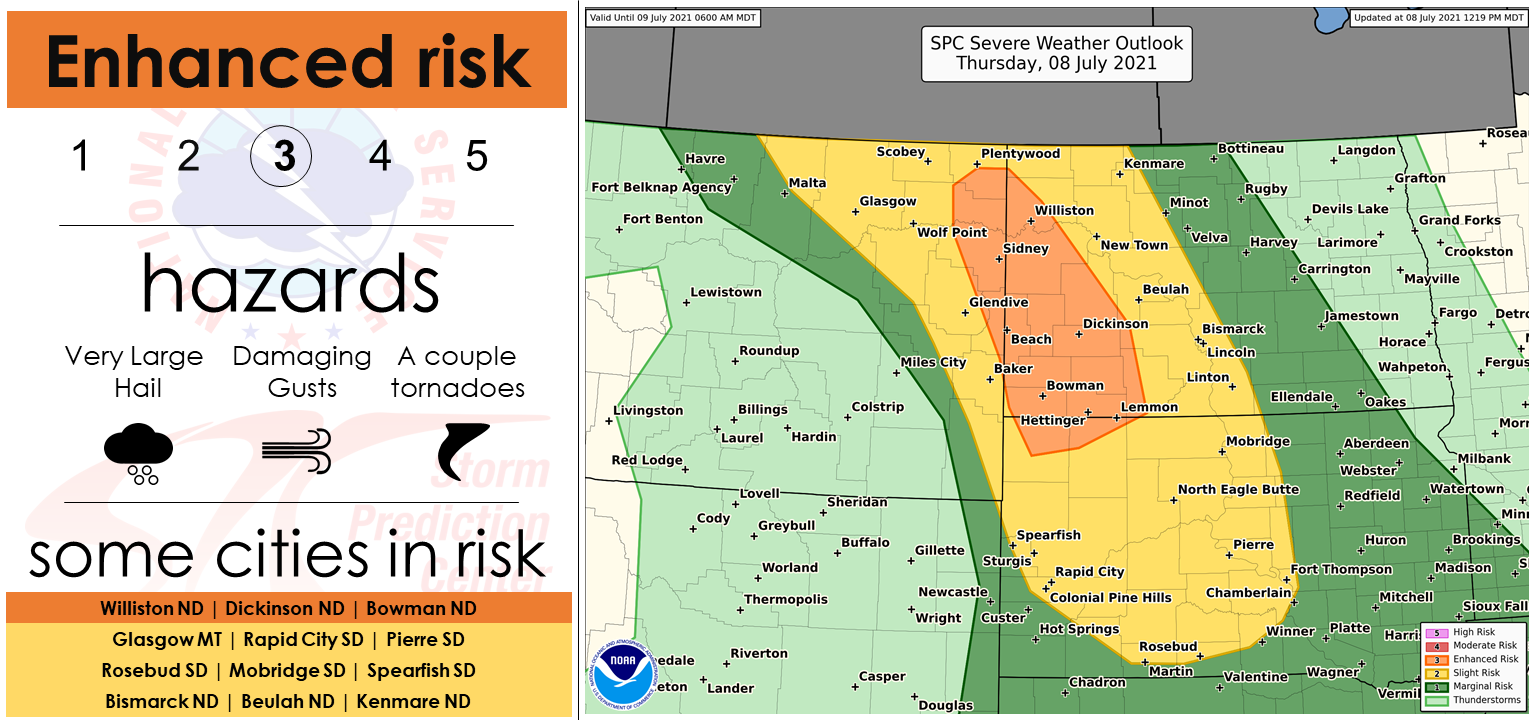 An Enhanced Risk for... - NOAA NWS Storm Prediction Center