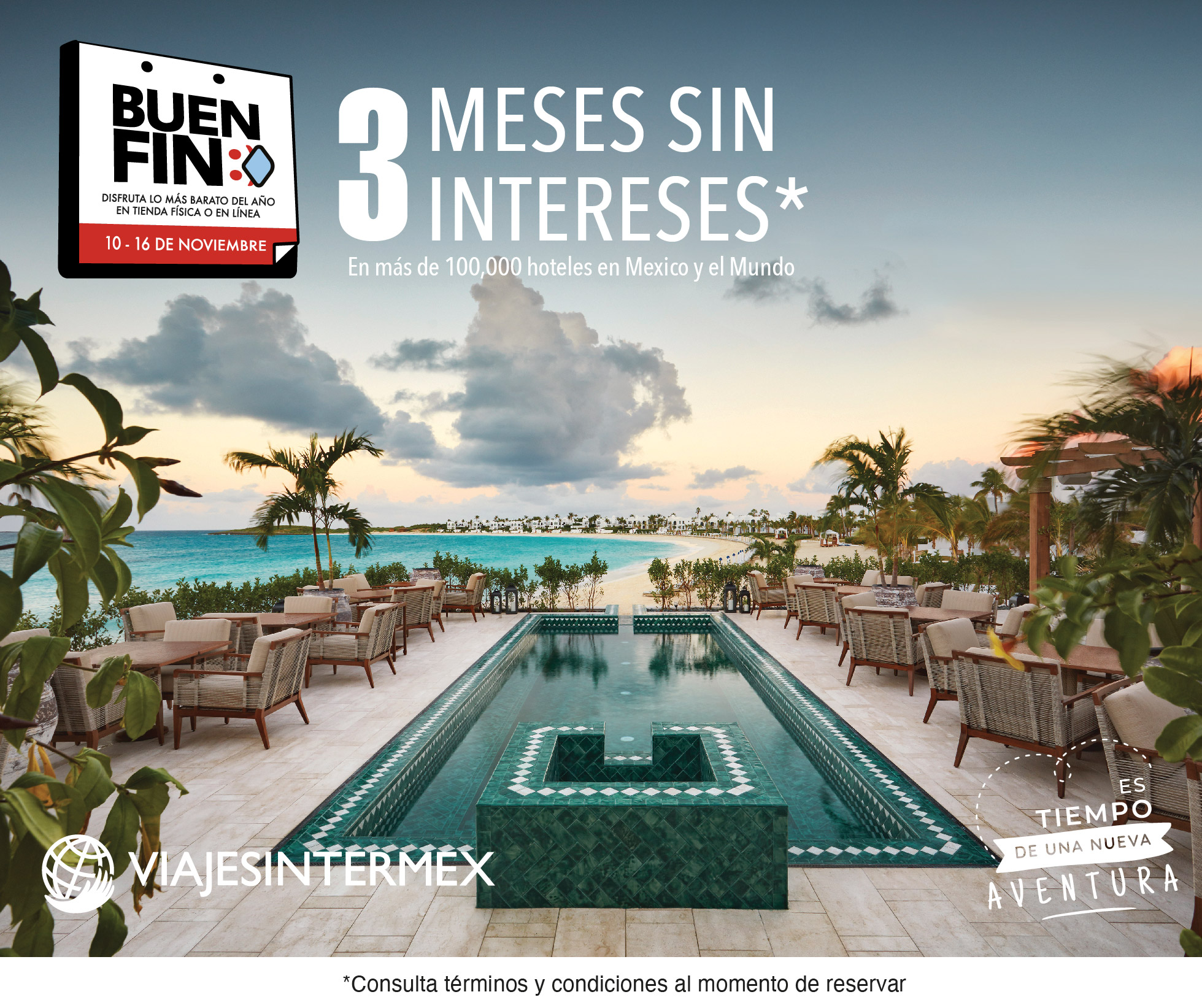 Viajes Intermex - 😌 Este BUEN FIN imagínate ese lugar para...