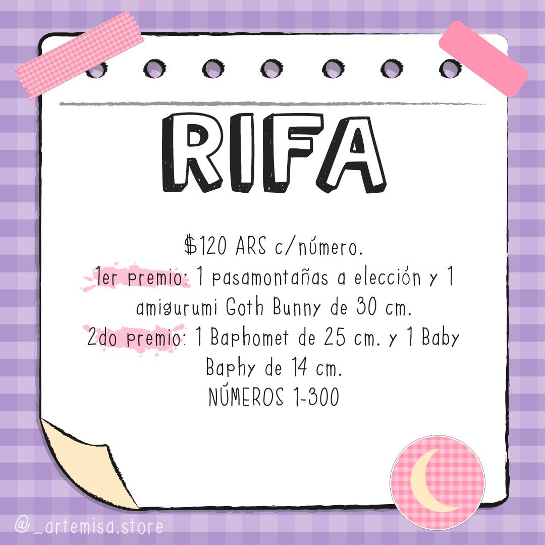 Lady Artemisa - Les recuerdo que tenemos RIFA activa! Cada... | Facebook