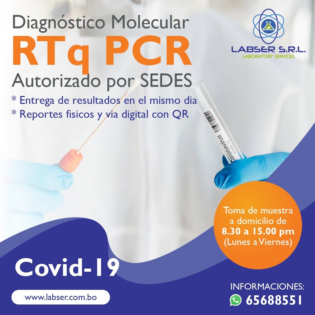 LABSER SRL - 🧑‍🔬 Recuerde que nuestro servicio de pruebas... | Facebook