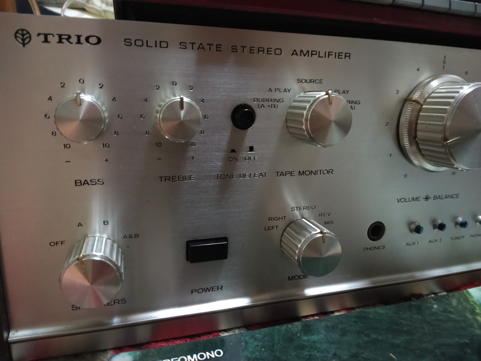 TRIO KA-3002 2台目 # （1971年発売 当時定価45,000円） トリオ初の全