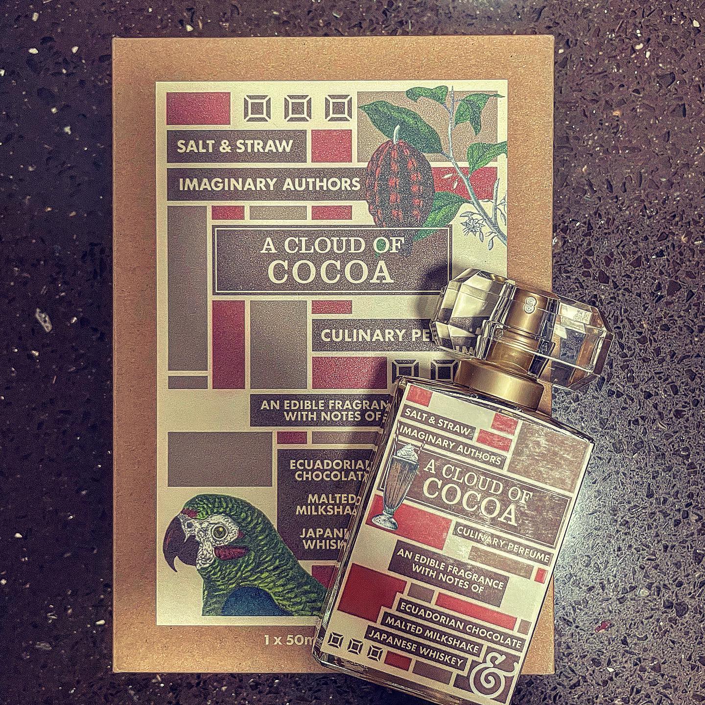 香水筆記 - 【 Salt&Straw X Imaginary Authors - A Cloud of Cocoa 】 香調表 香材：厄瓜多 ...