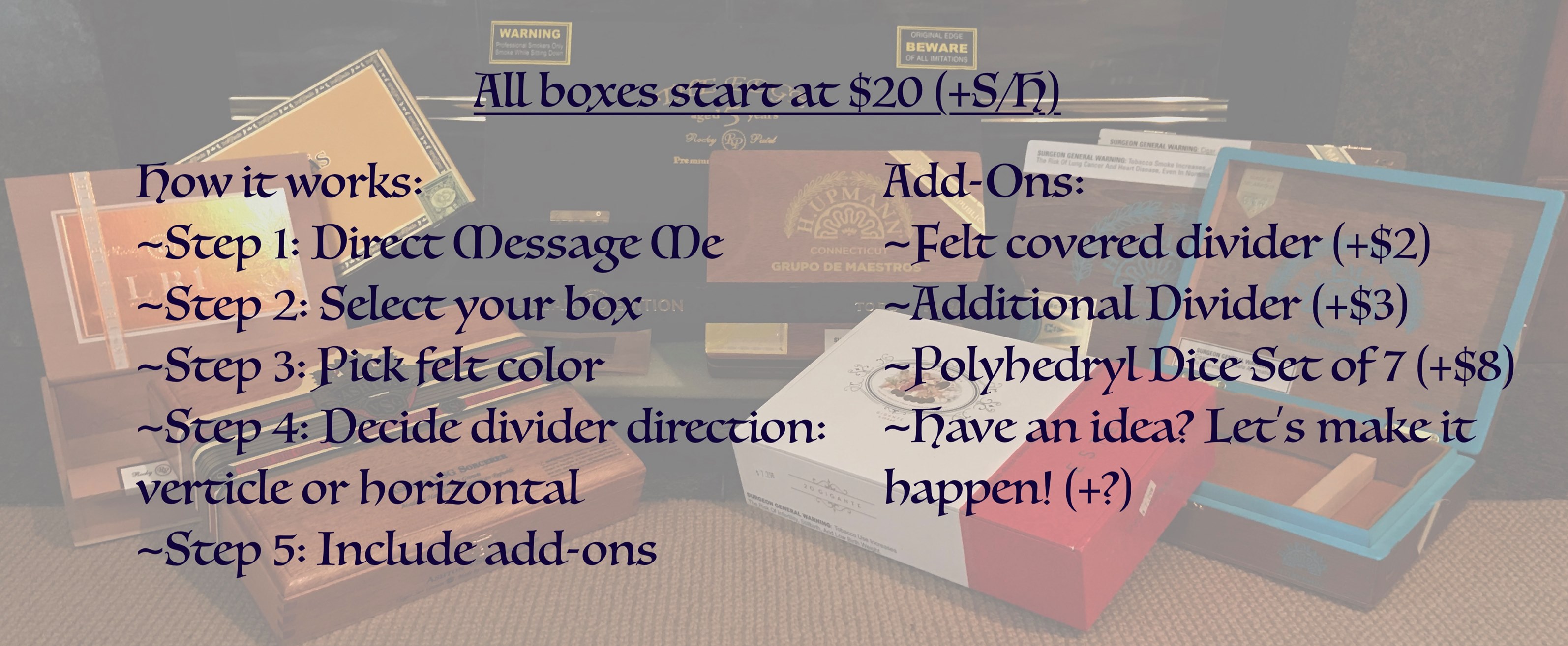 Custom Crit Boxes