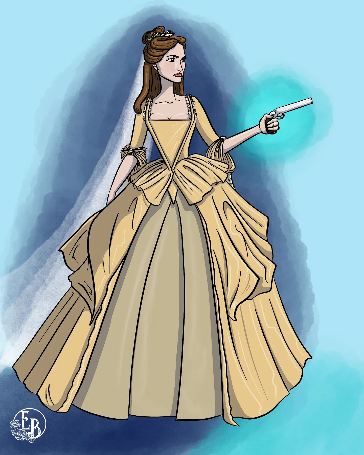 elizabeth swann gold dress Elizabeth's plum red from Pirates of the Caribbean Occasion:Sunset-party