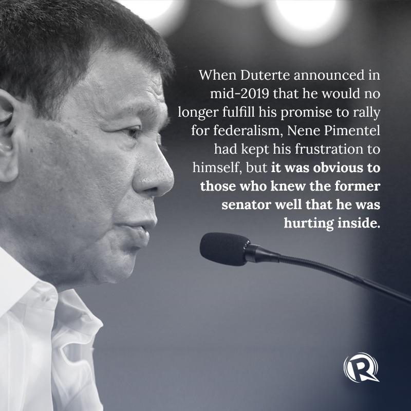 Rappler - Former Senate president Aquilino 