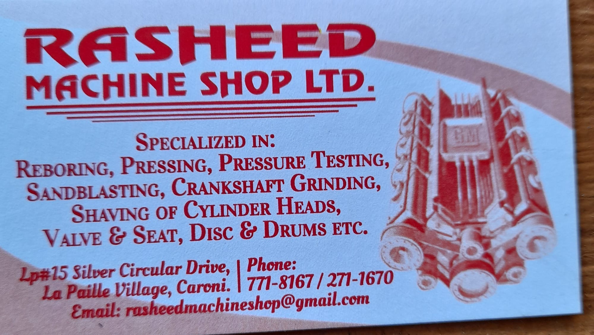Rasheed Machine Shop