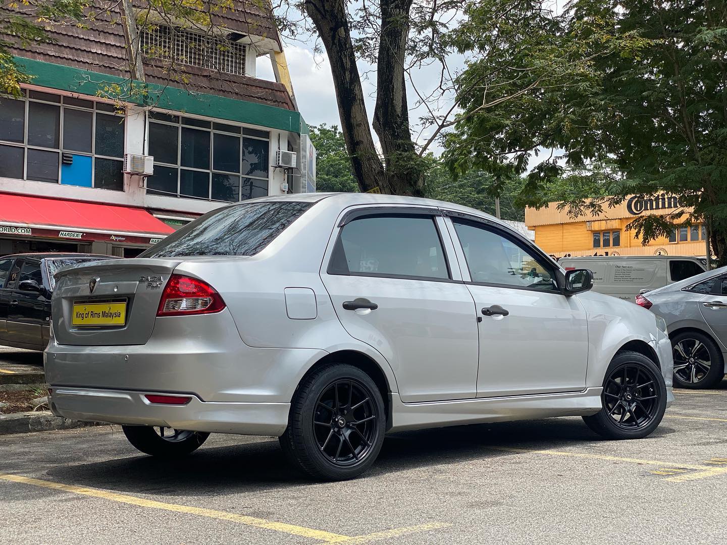 Proton Saga with New 15 inch... - King of Rims Malaysia | Facebook