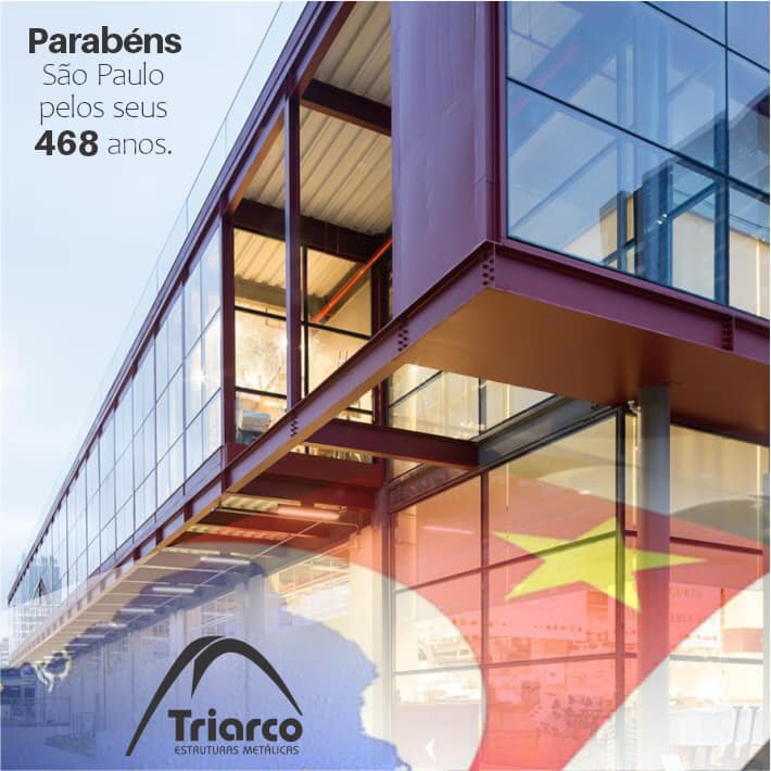A cidade que recebe todos... - Triarco Estruturas Metálicas