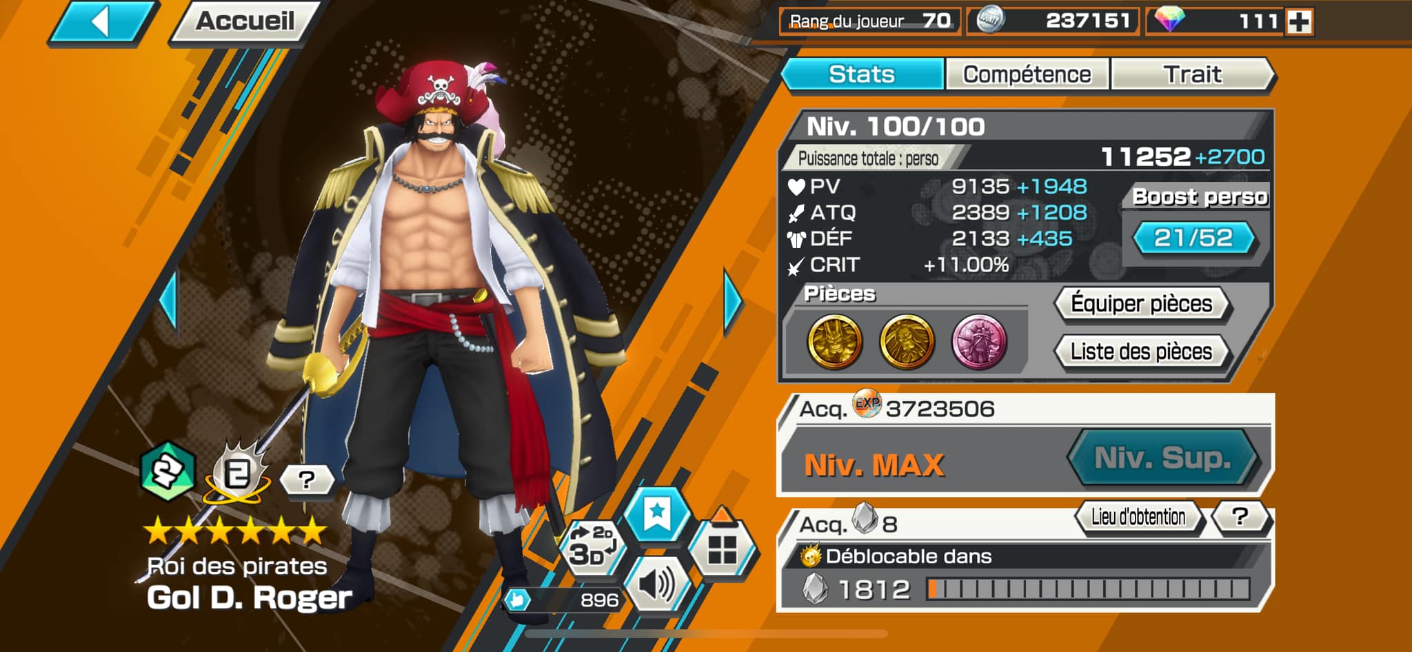 One Piece Bounty Rush Malaysia: 16ex 2new max build with