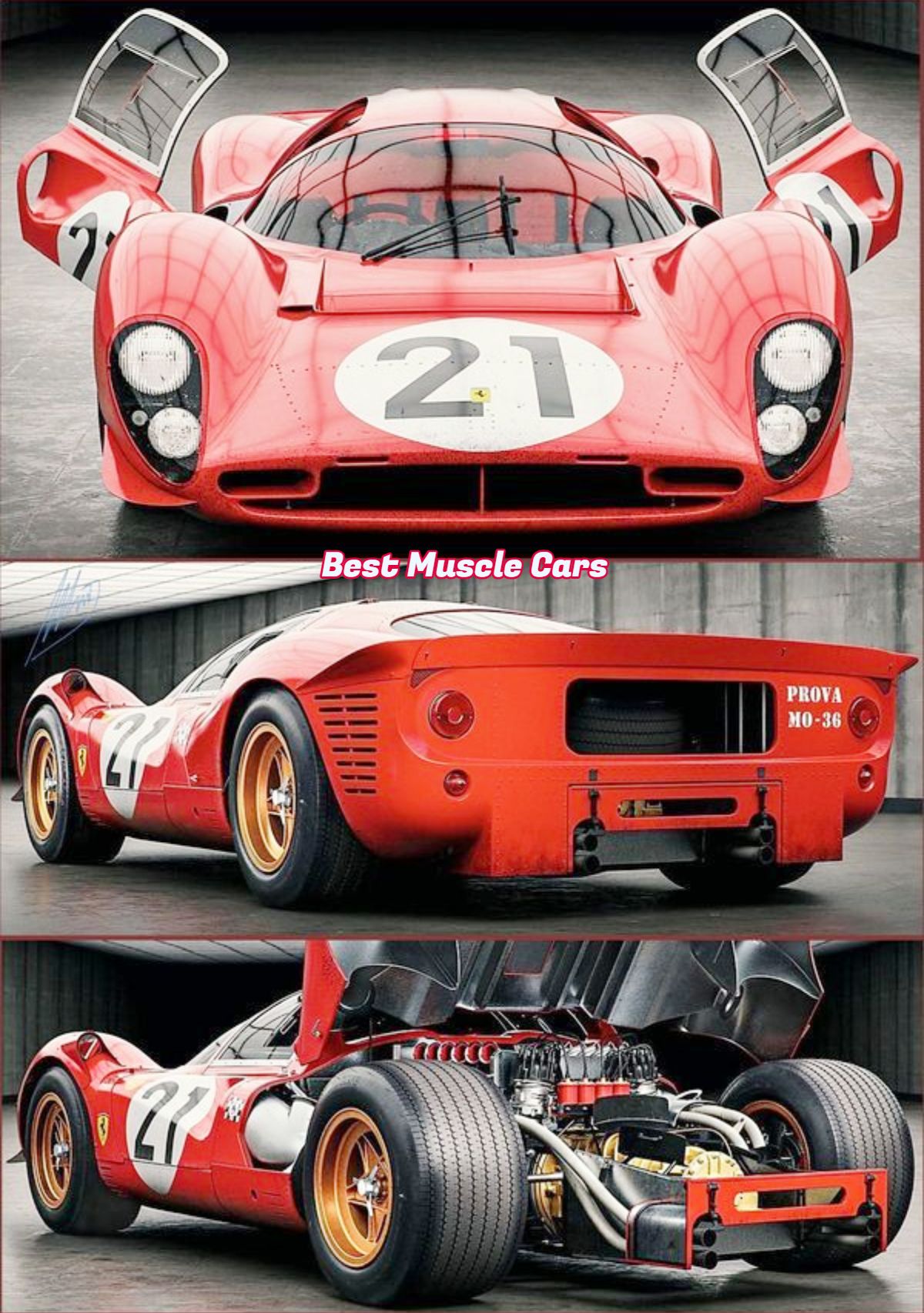 Playmobil Ferrari TENARIV 1/43 - Ferrari 330 P4 N°24 - 24 Heures 