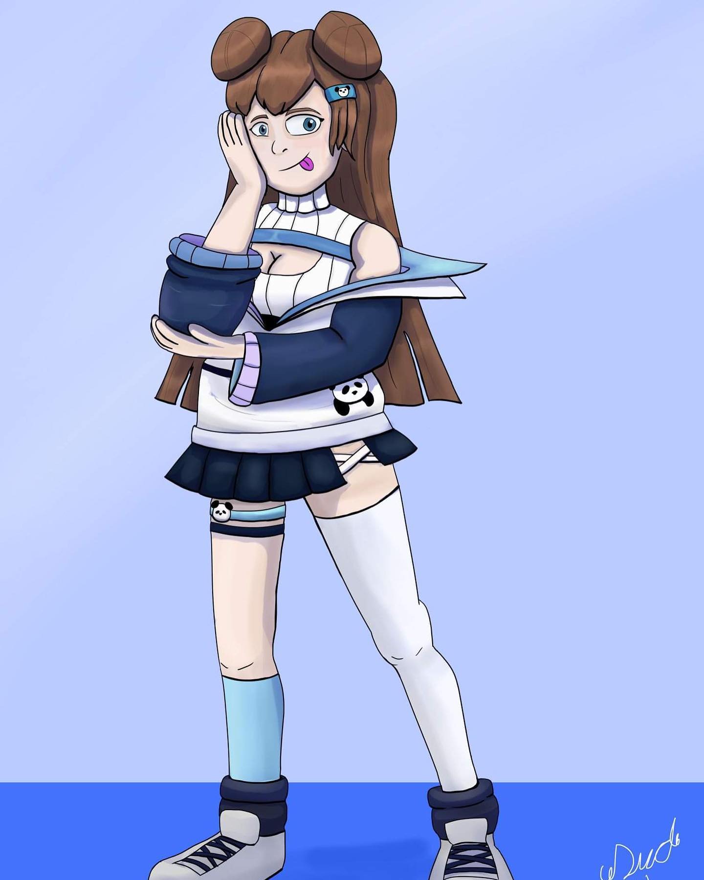 Dvd Wing - No me gusta el crop de instagram Pero fanart de chilly panda ...