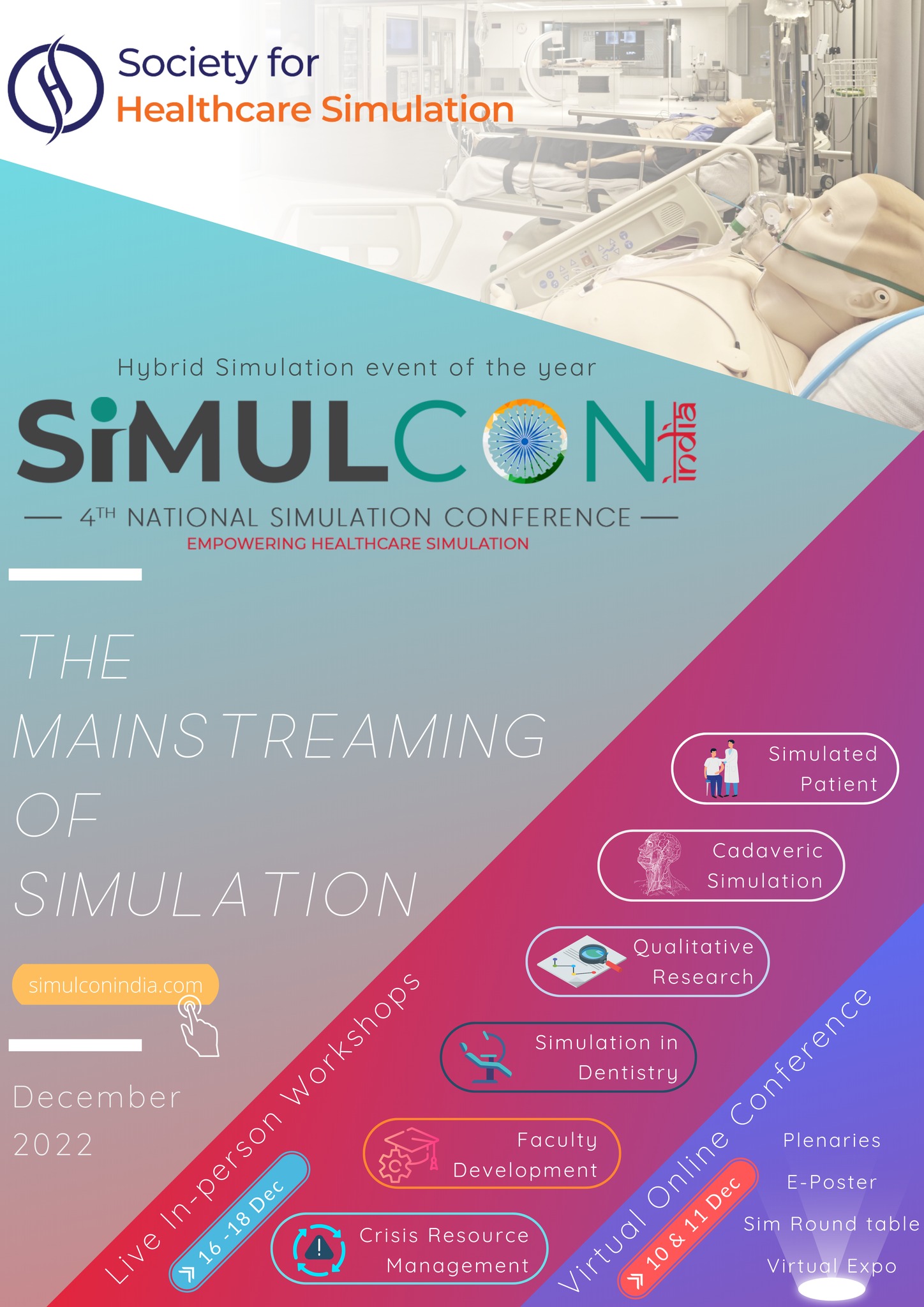 Society - Society for Healthcare Simulation, India is excited to ...