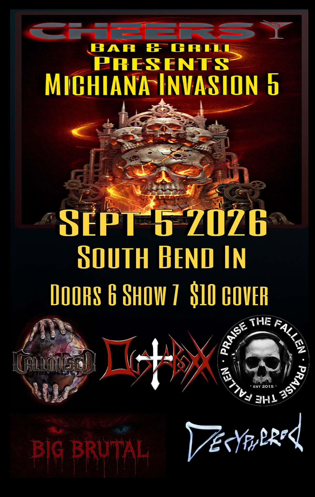 Praise The Fallen — Roseland, IN, 2026-09-05