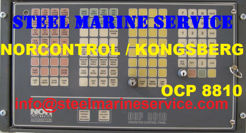 Norcontrol Operator Control Panel Ocp 8810