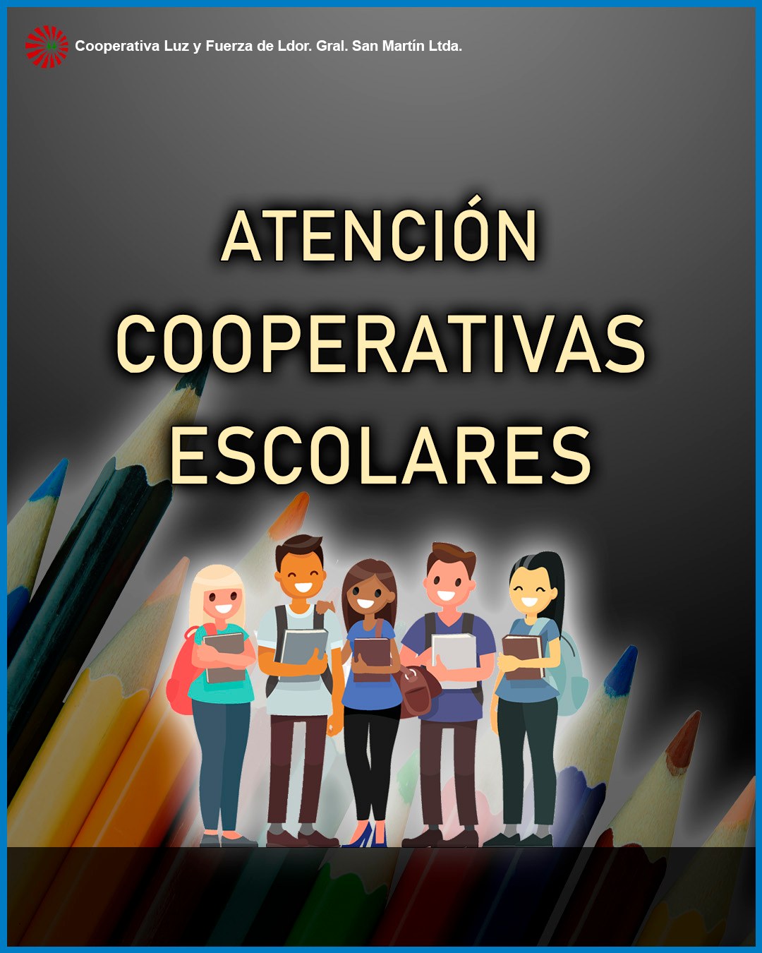 Tenemo... - Cooperativa Luz y Fuerza de Ldor. Gral. San Martín