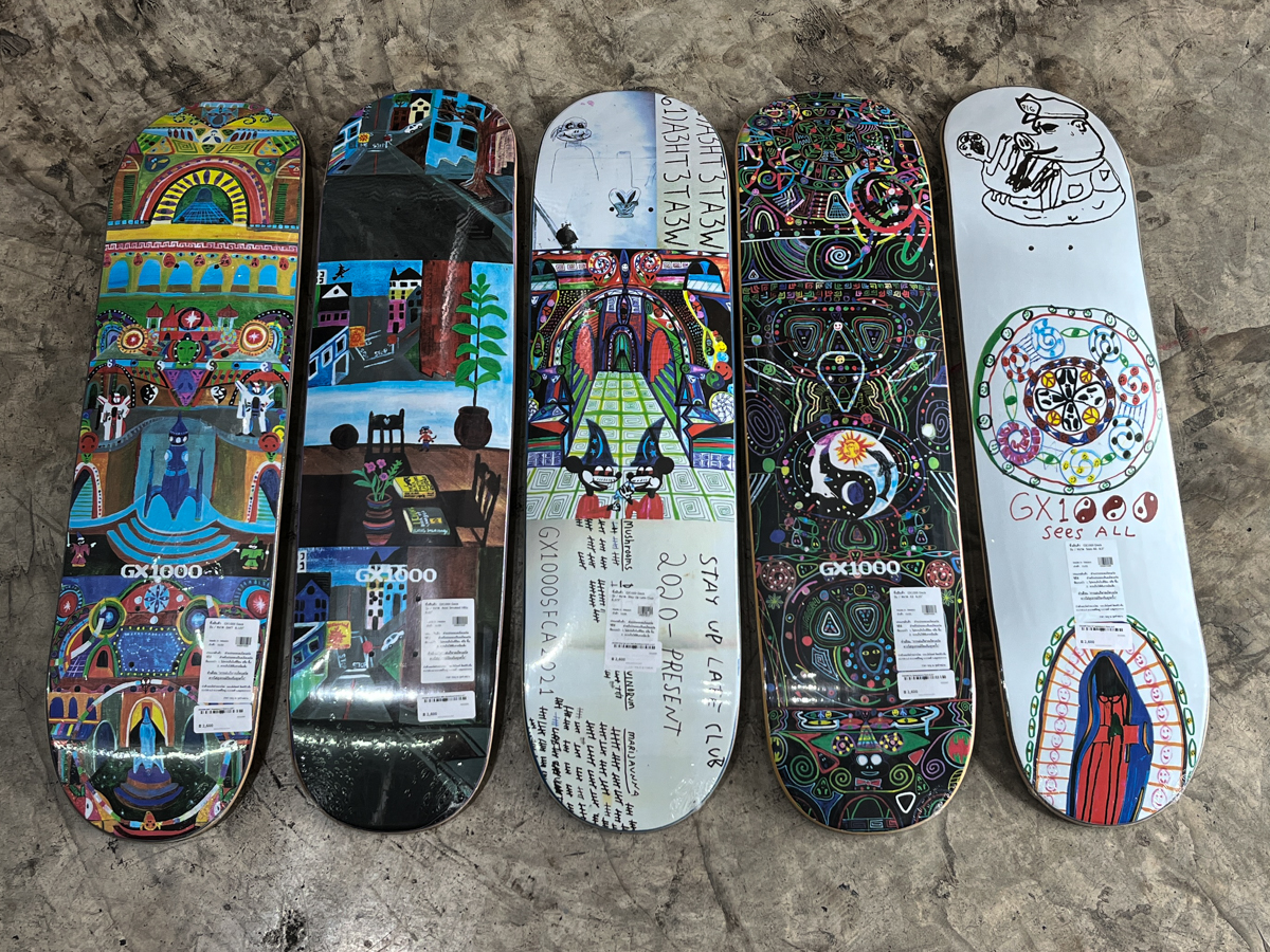 Blaze downhill with new GX1000 boards in store now! Quality PS 