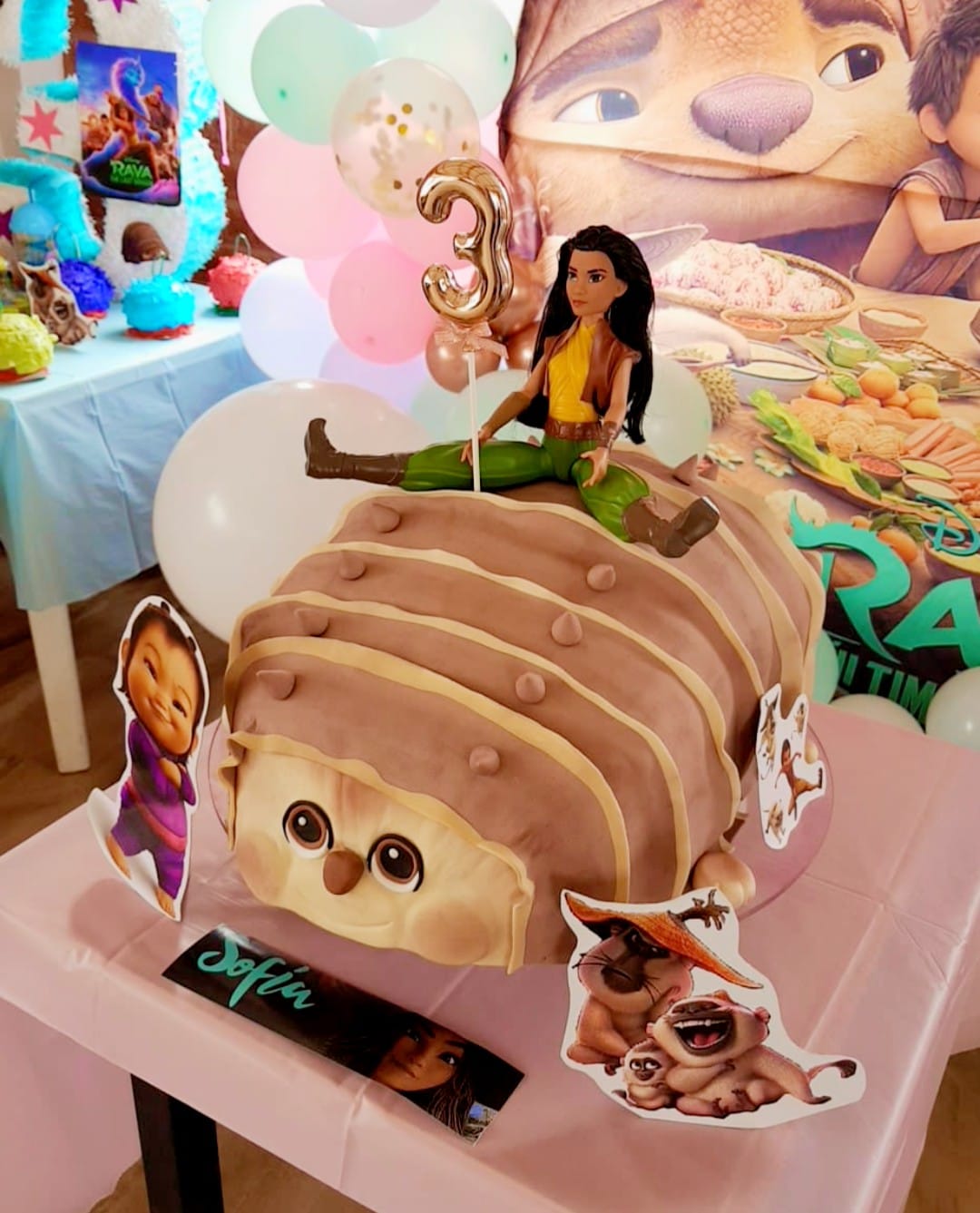 Torta tuk tuk de Raya y el... - Cake Atelier by Andrea S.